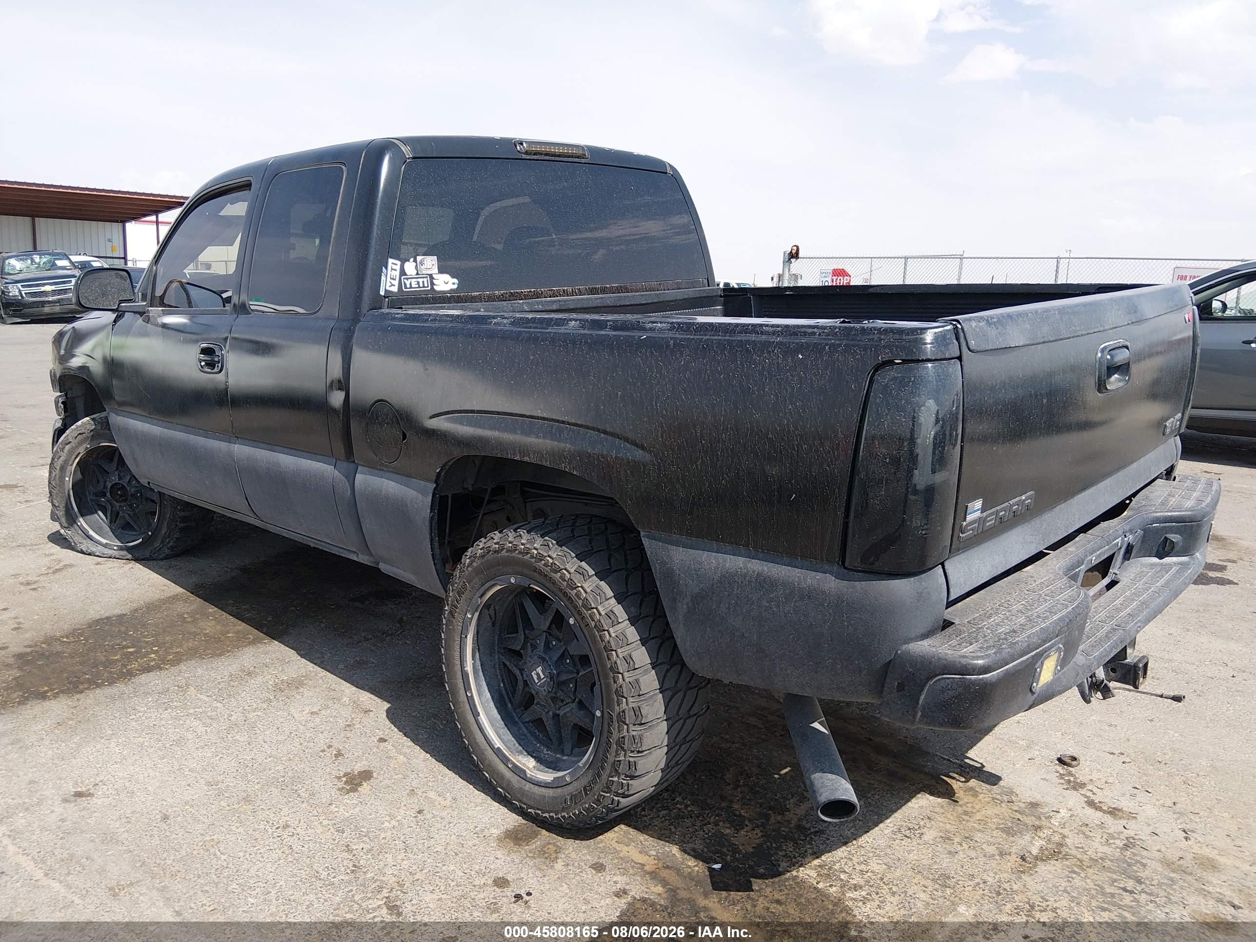 2006 Gmc Sierra 1500 Sle1 Черный vin: 1GTEC19T36Z228322