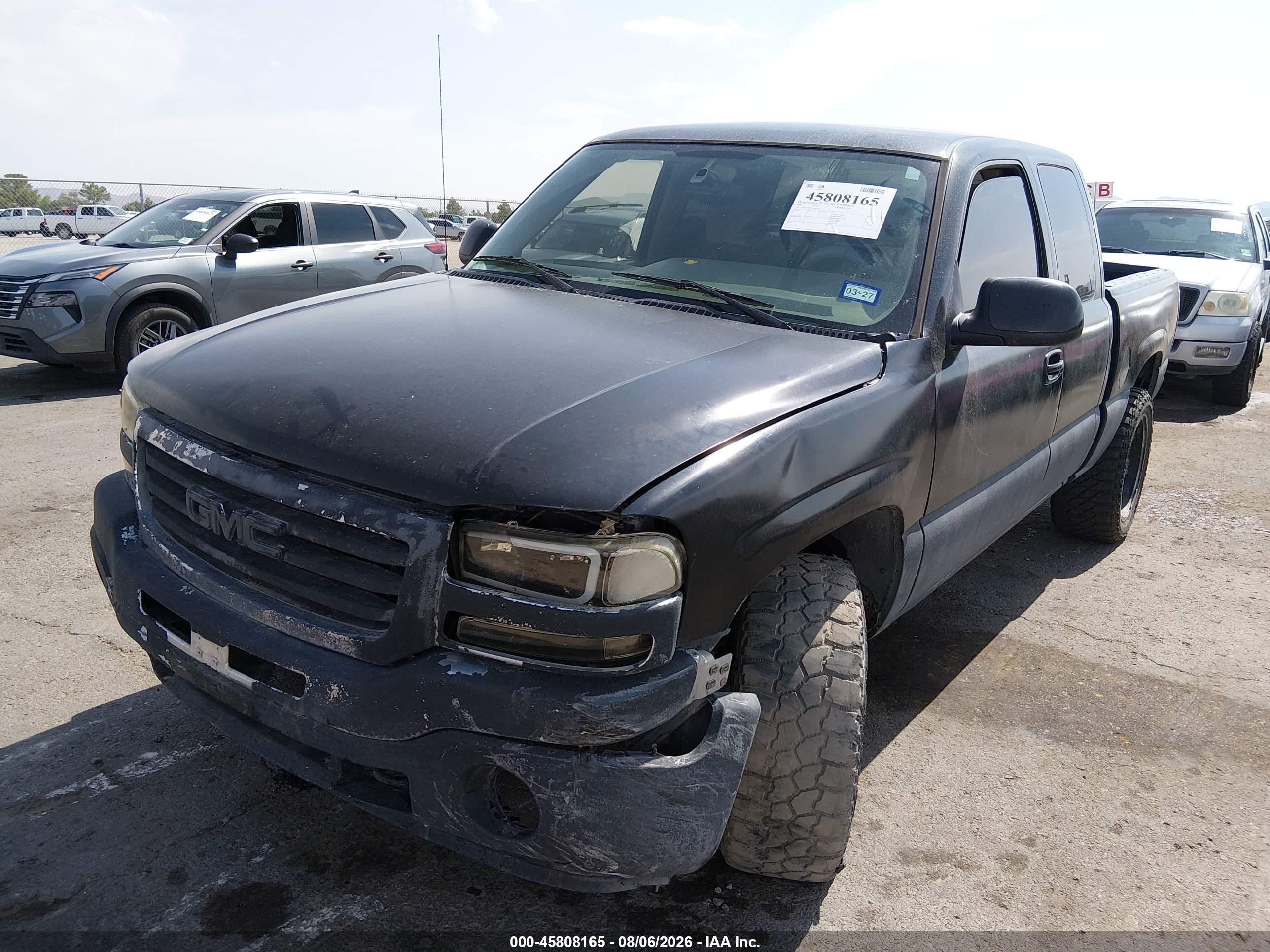 2006 Gmc Sierra 1500 Sle1 Черный vin: 1GTEC19T36Z228322