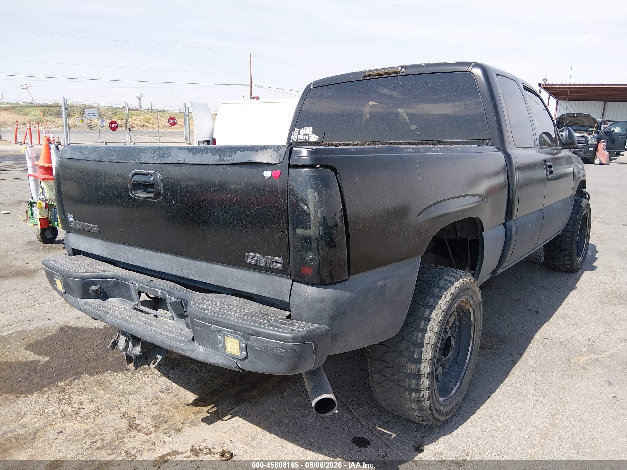 2006 Gmc Sierra 1500 Sle1 Черный vin: 1GTEC19T36Z228322