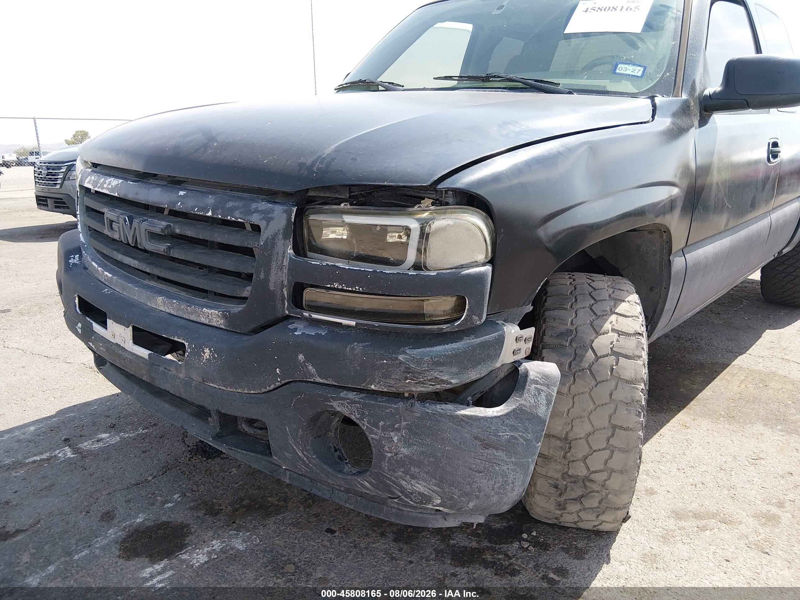2006 Gmc Sierra 1500 Sle1 Черный vin: 1GTEC19T36Z228322