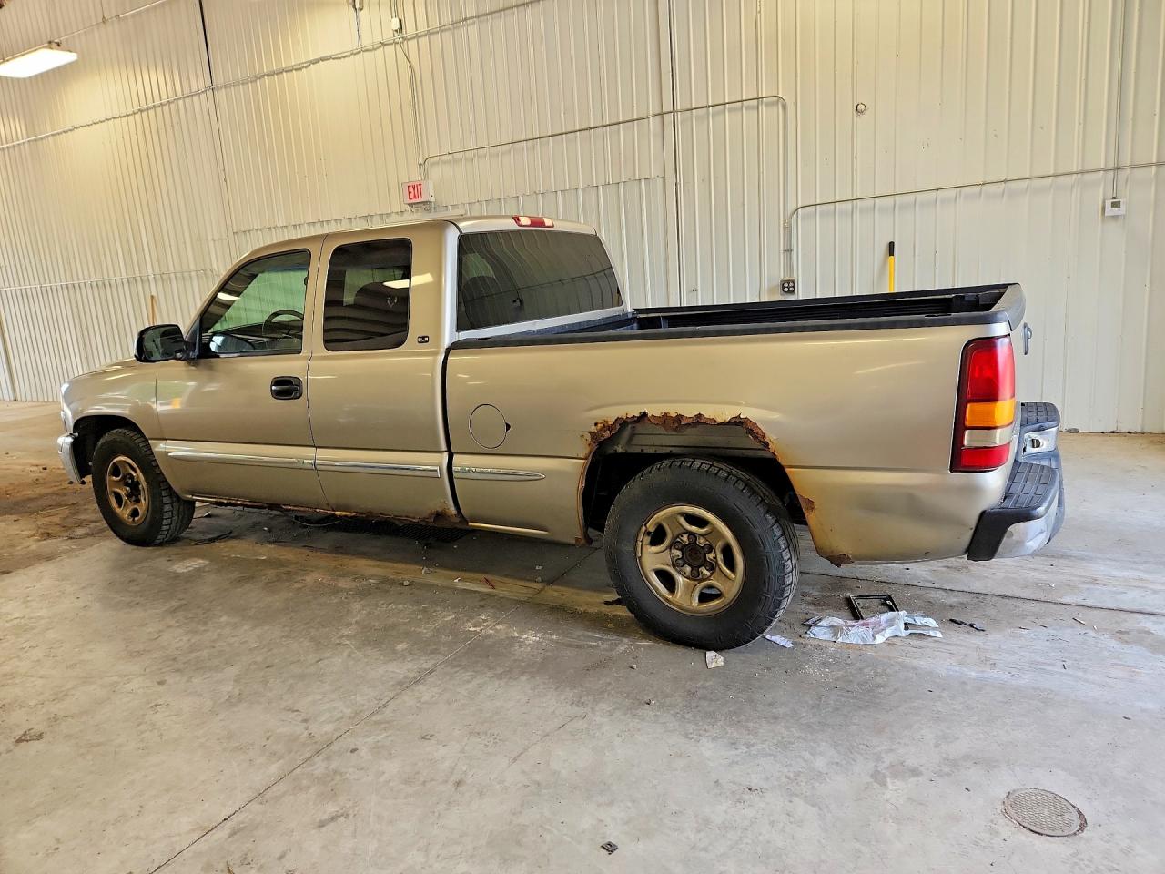 2000 Gmc New Sierra C1500 Gray vin: 1GTEC19T3YZ170120