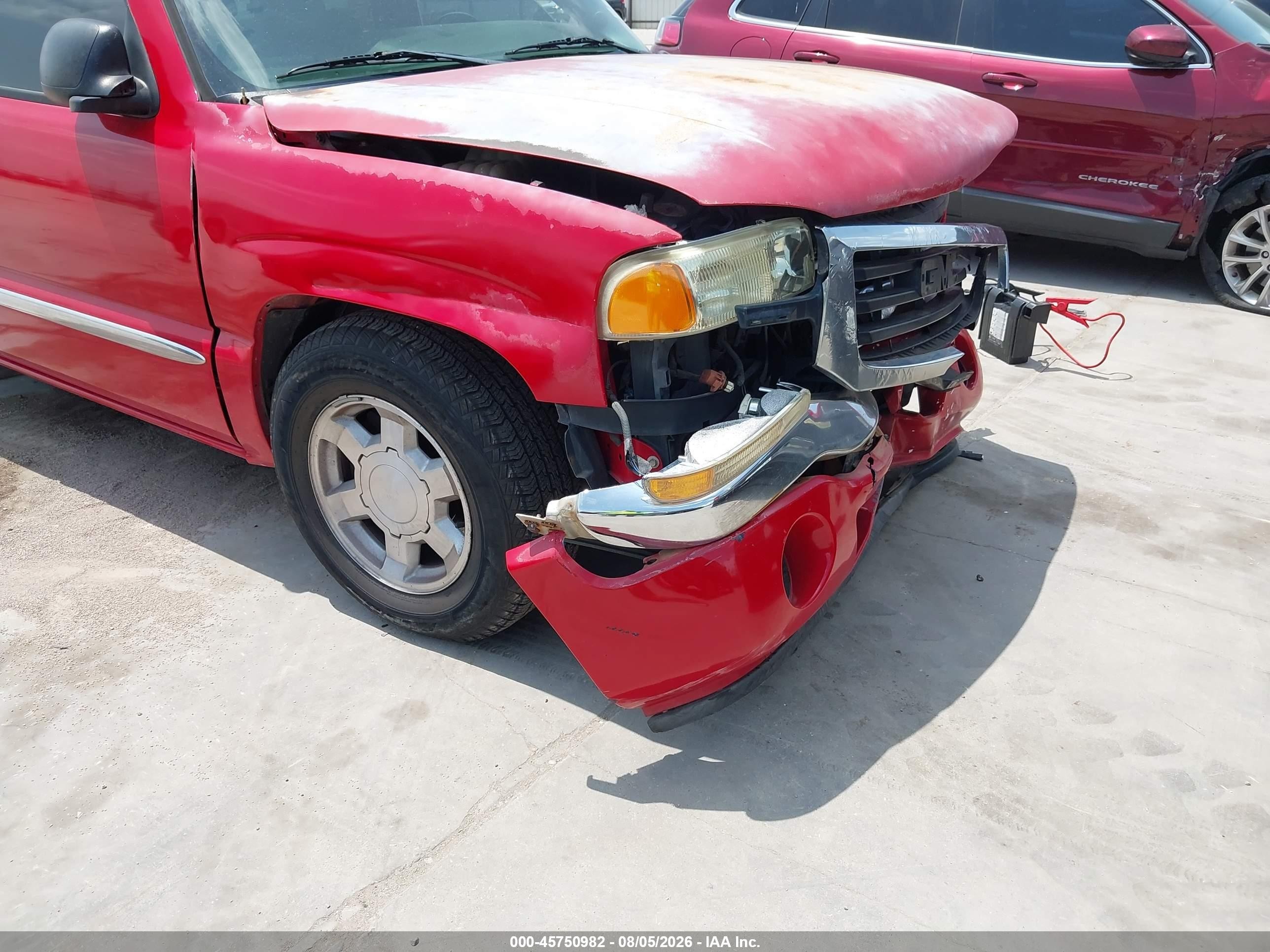 2005 Gmc Sierra 1500 Slt Red vin: 1GTEC19T55Z177145