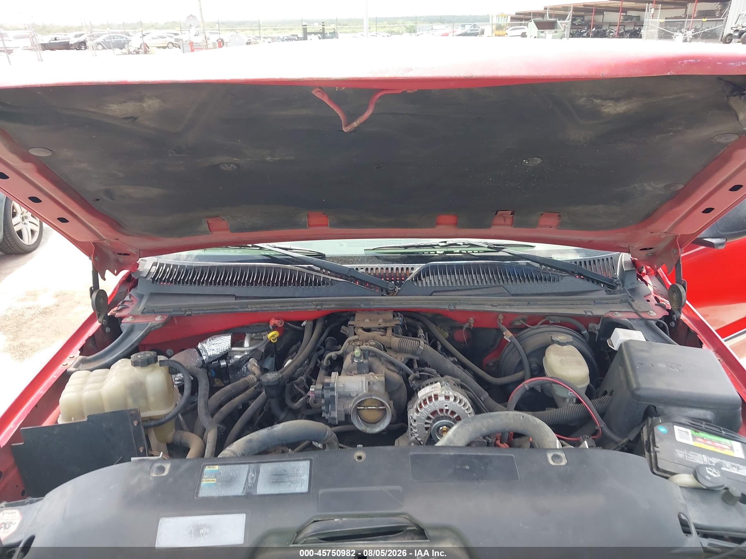 2005 Gmc Sierra 1500 Slt Red vin: 1GTEC19T55Z177145