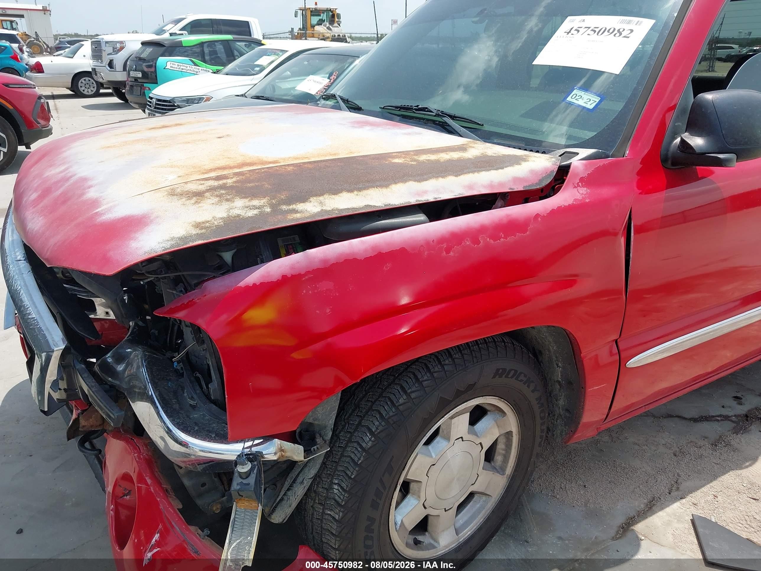2005 Gmc Sierra 1500 Slt Red vin: 1GTEC19T55Z177145