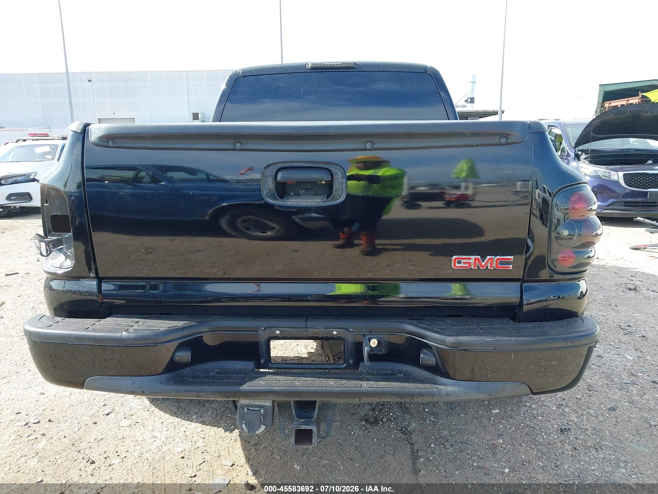 2005 Gmc Sierra 1500 Slt Black vin: 1GTEC19T55Z317520