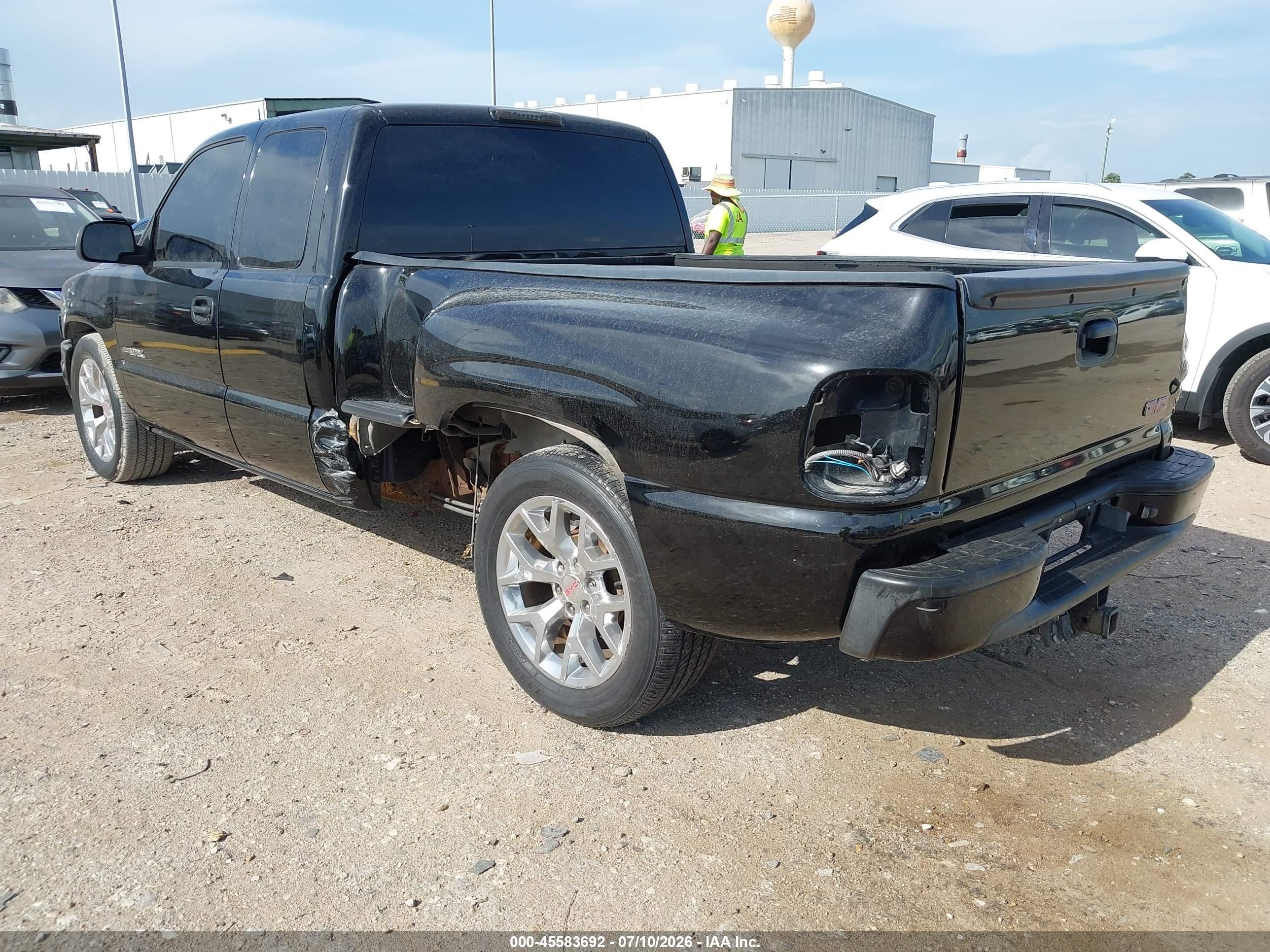 2005 Gmc Sierra 1500 Slt Black vin: 1GTEC19T55Z317520