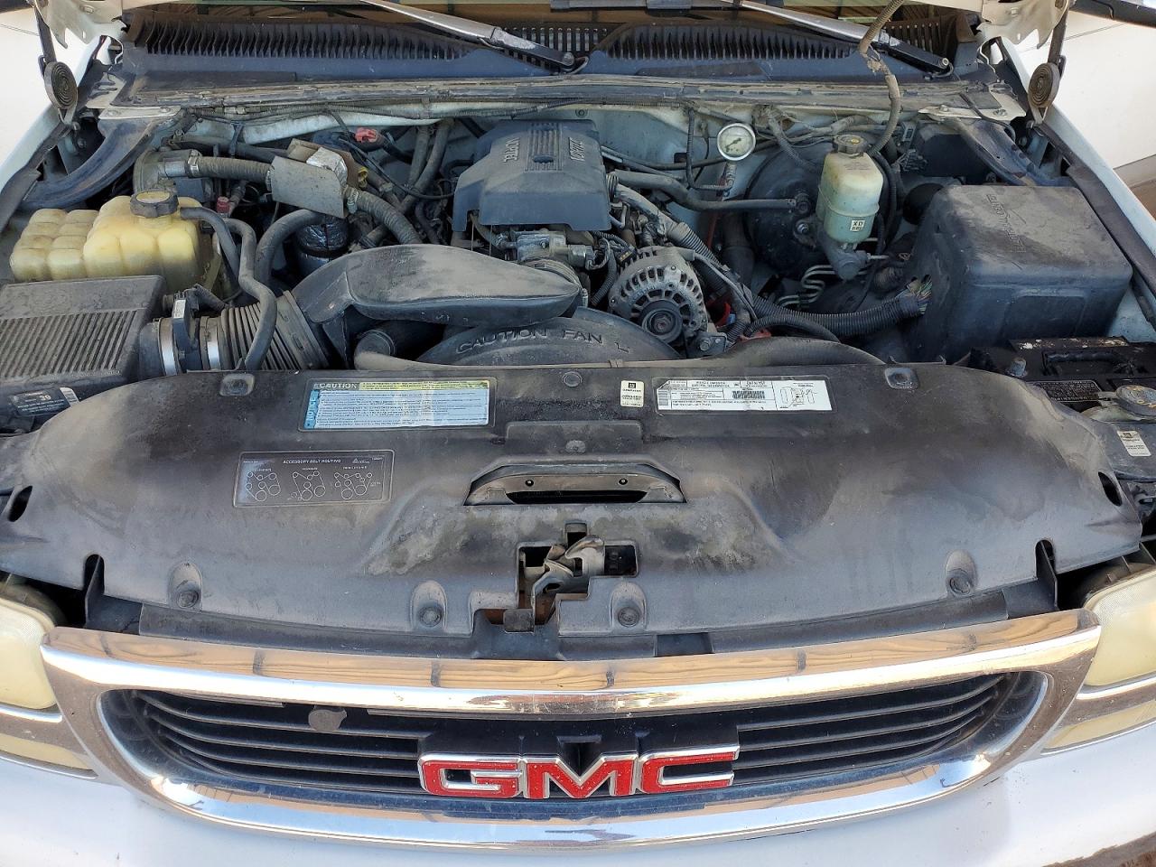 2000 Gmc New Sierra C1500 White vin: 1GTEC19T5YZ173309