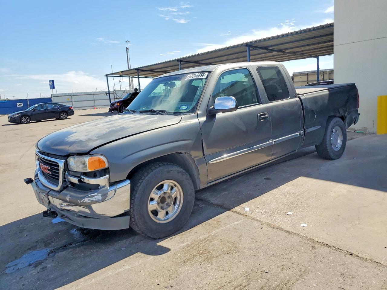 2000 Gmc New Sierra C1500 Gray vin: 1GTEC19T5YZ275547