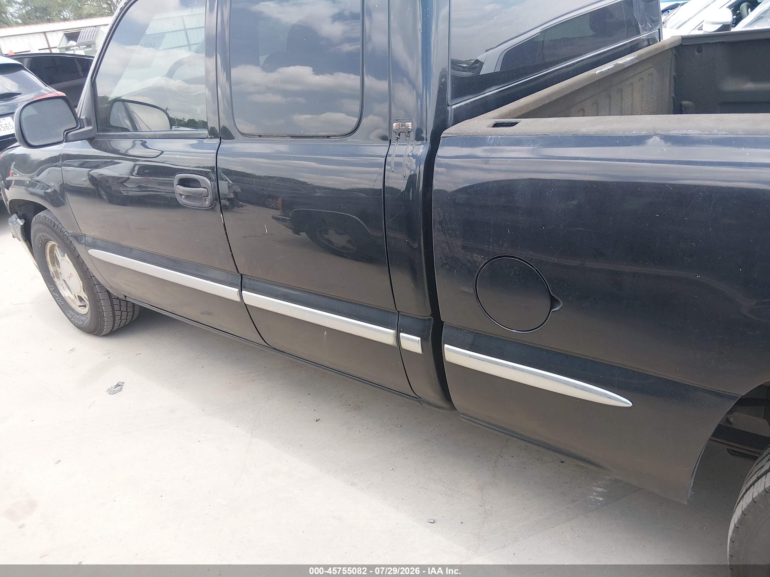 2002 Gmc Sierra 1500 Sle Черный vin: 1GTEC19T62Z234447