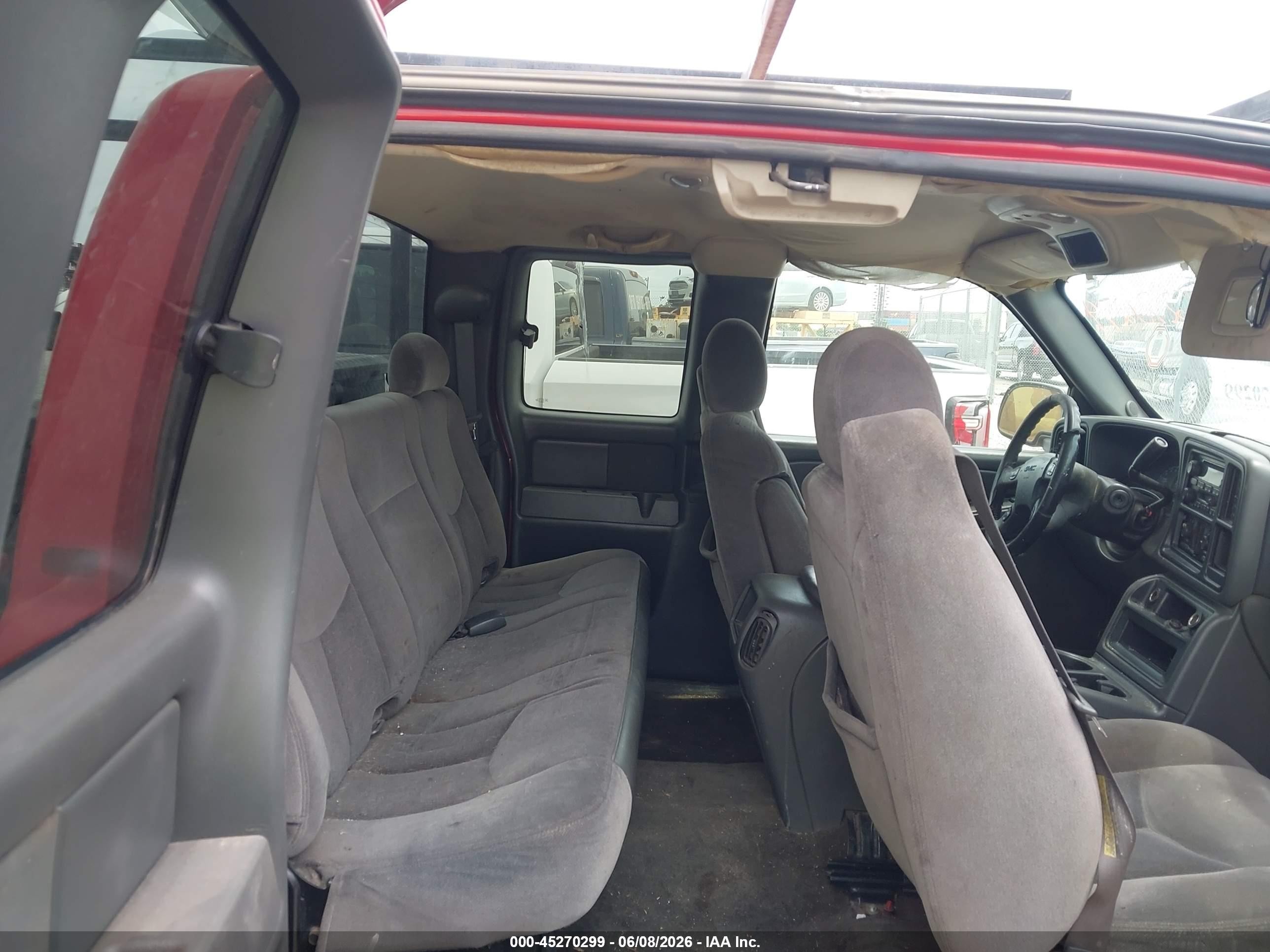 2005 Gmc Sierra 1500 Sle Red vin: 1GTEC19T65Z232864
