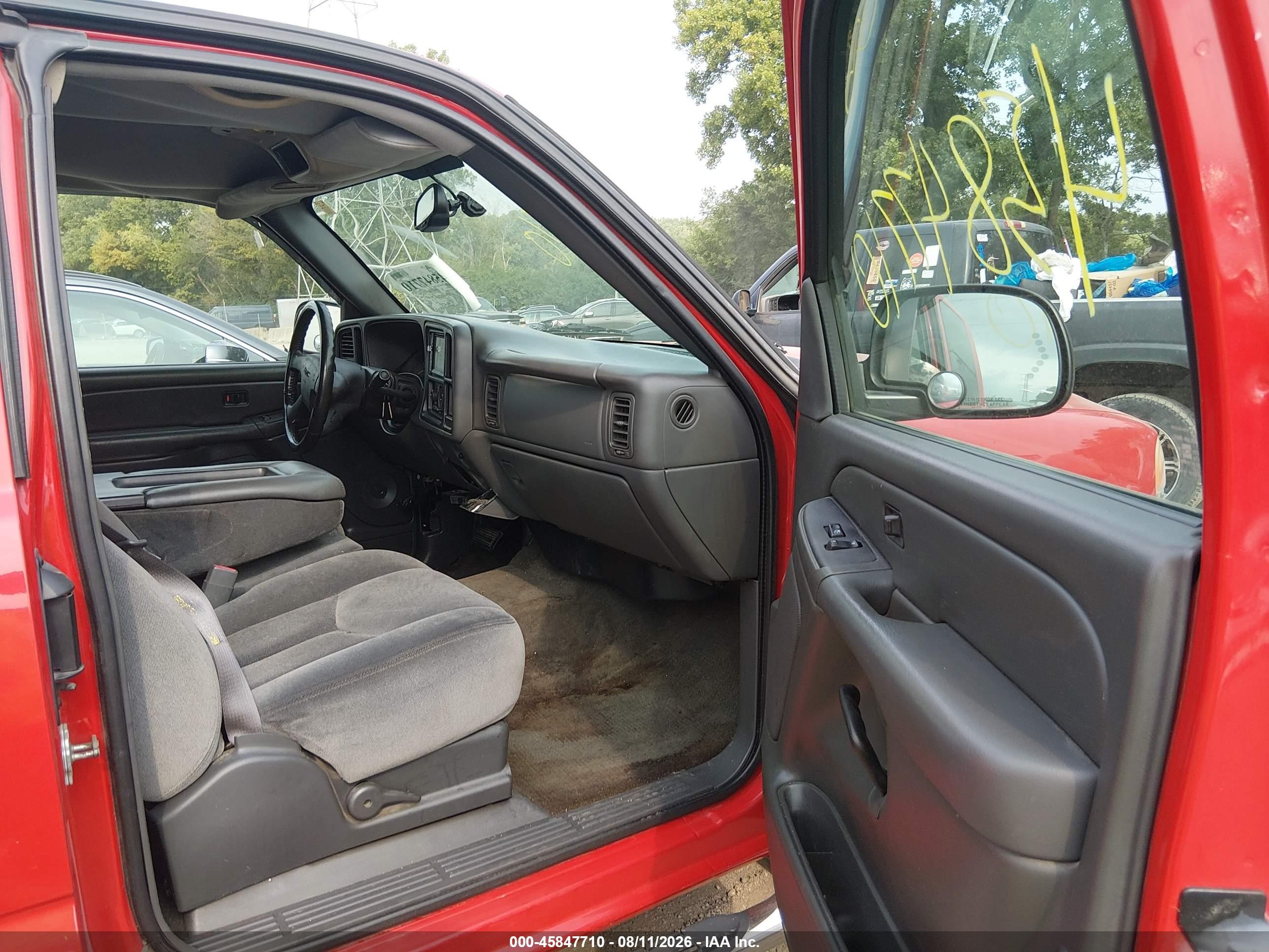 2007 Gmc Sierra 1500 Classic Sle1 Красный vin: 1GTEC19T77Z102403