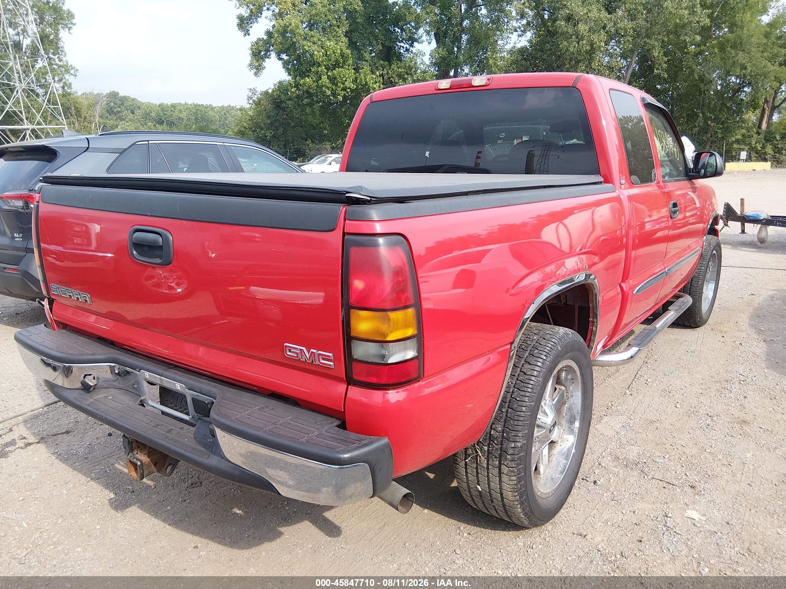2007 Gmc Sierra 1500 Classic Sle1 Красный vin: 1GTEC19T77Z102403