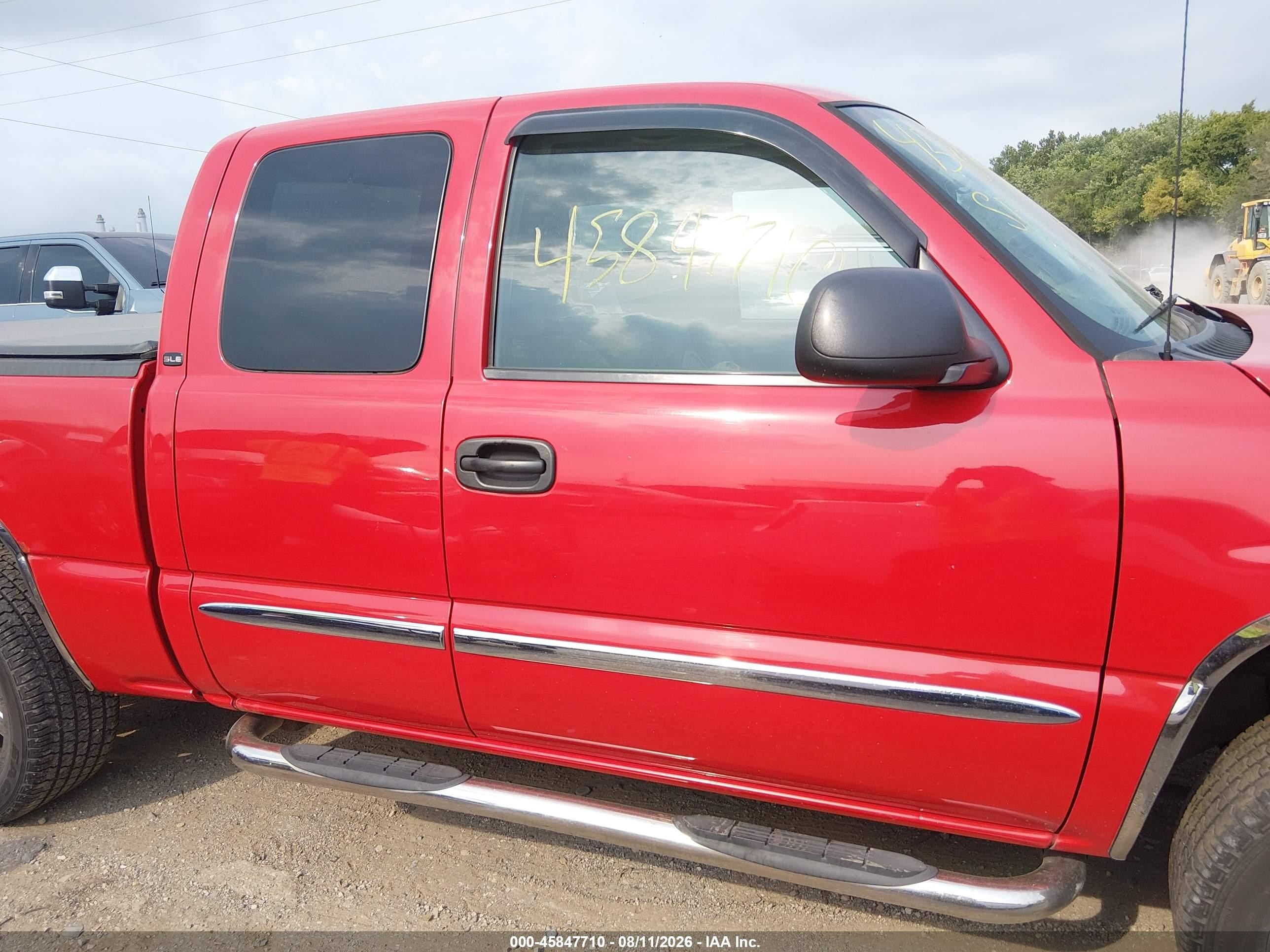2007 Gmc Sierra 1500 Classic Sle1 Красный vin: 1GTEC19T77Z102403