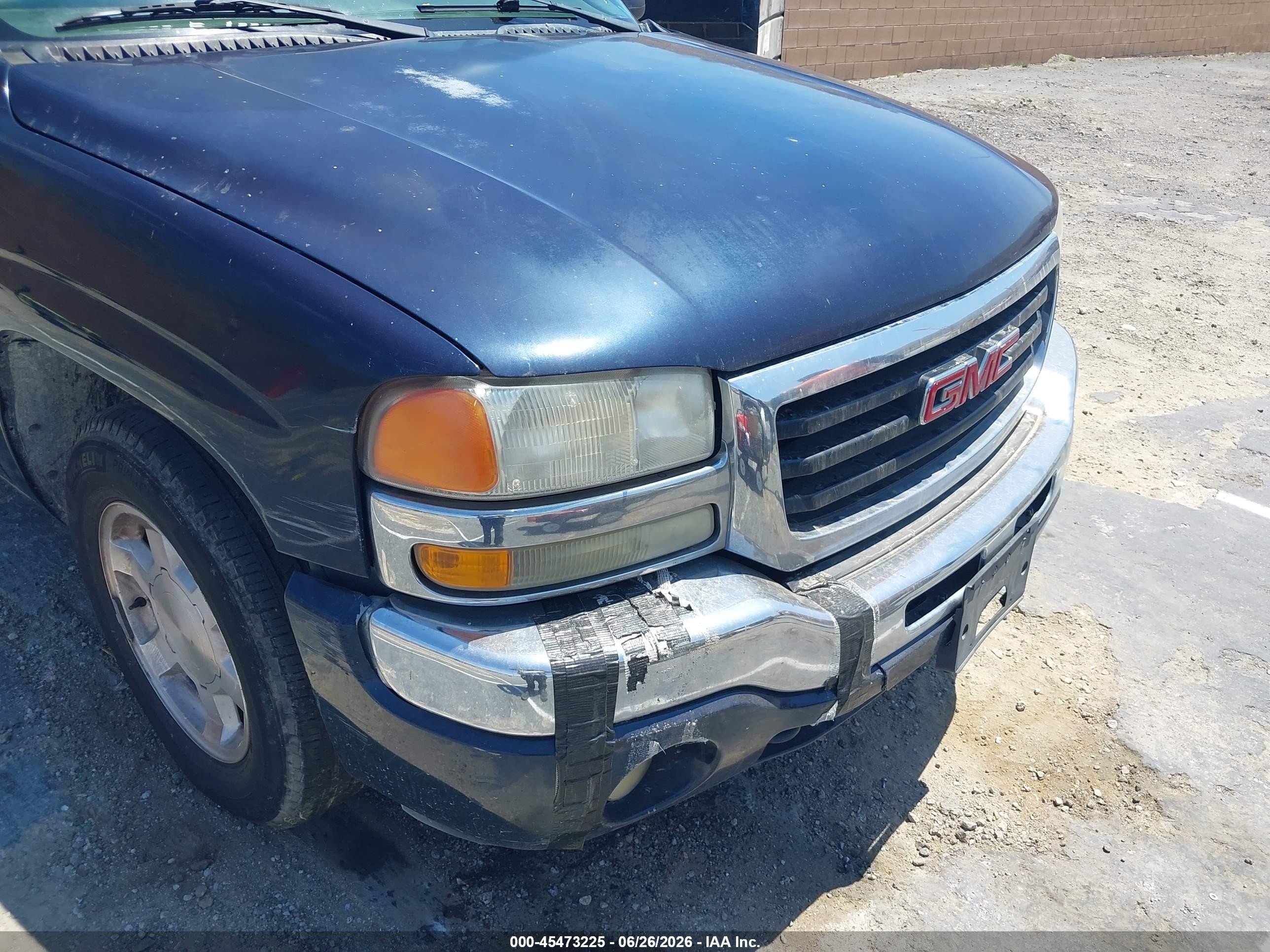 2005 Gmc Sierra 1500 Sle Blue vin: 1GTEC19T85Z194652