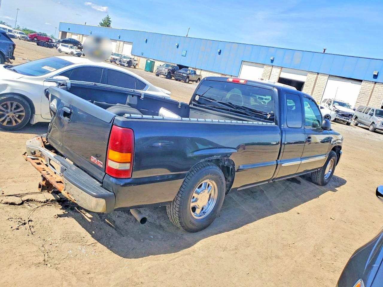 2003 Gmc New Sierra C1500 Black vin: 1GTEC19TX3E192406