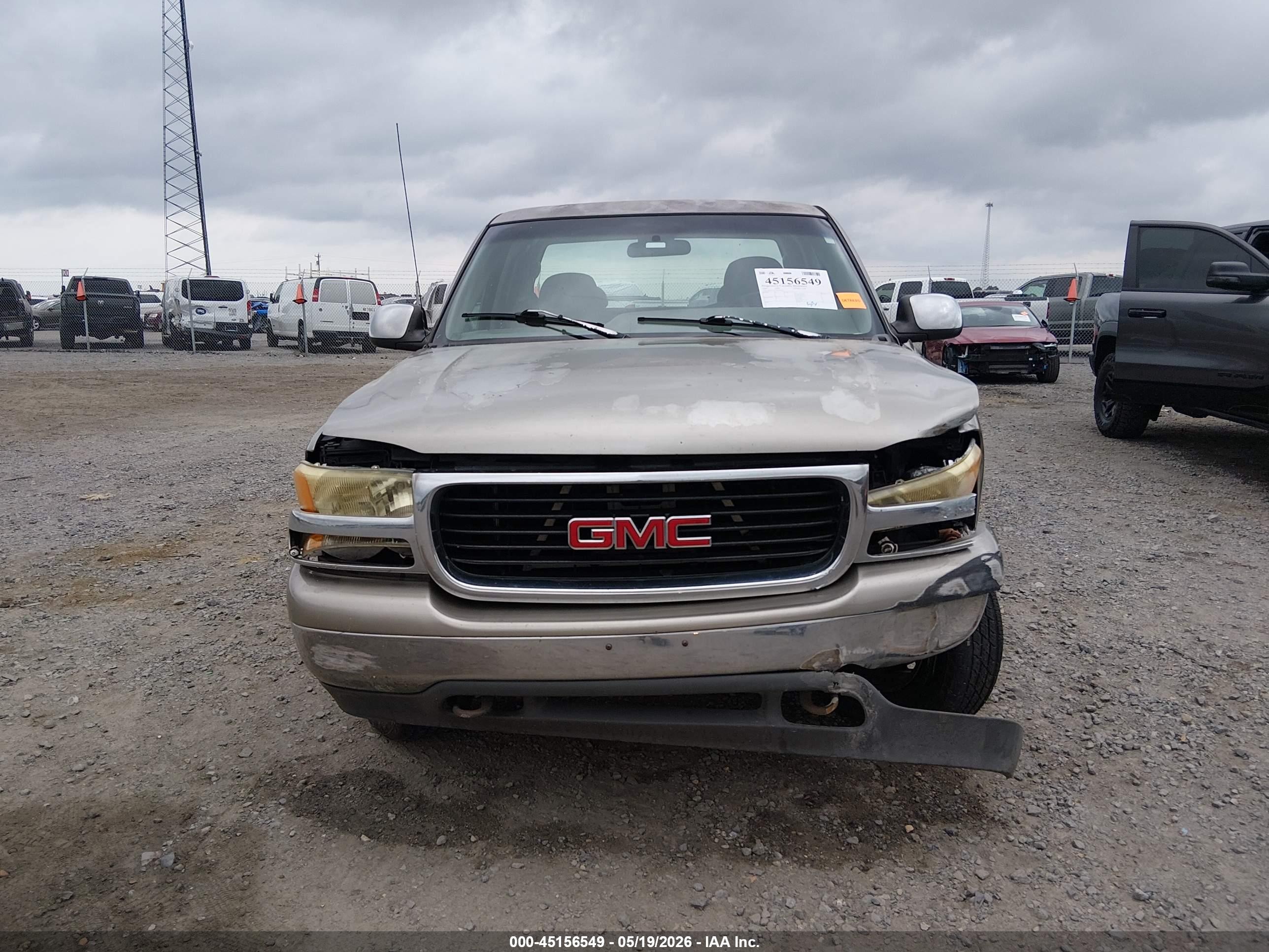 2000 Gmc Sierra 1500 Sle Tan vin: 1GTEC19TXYZ169644