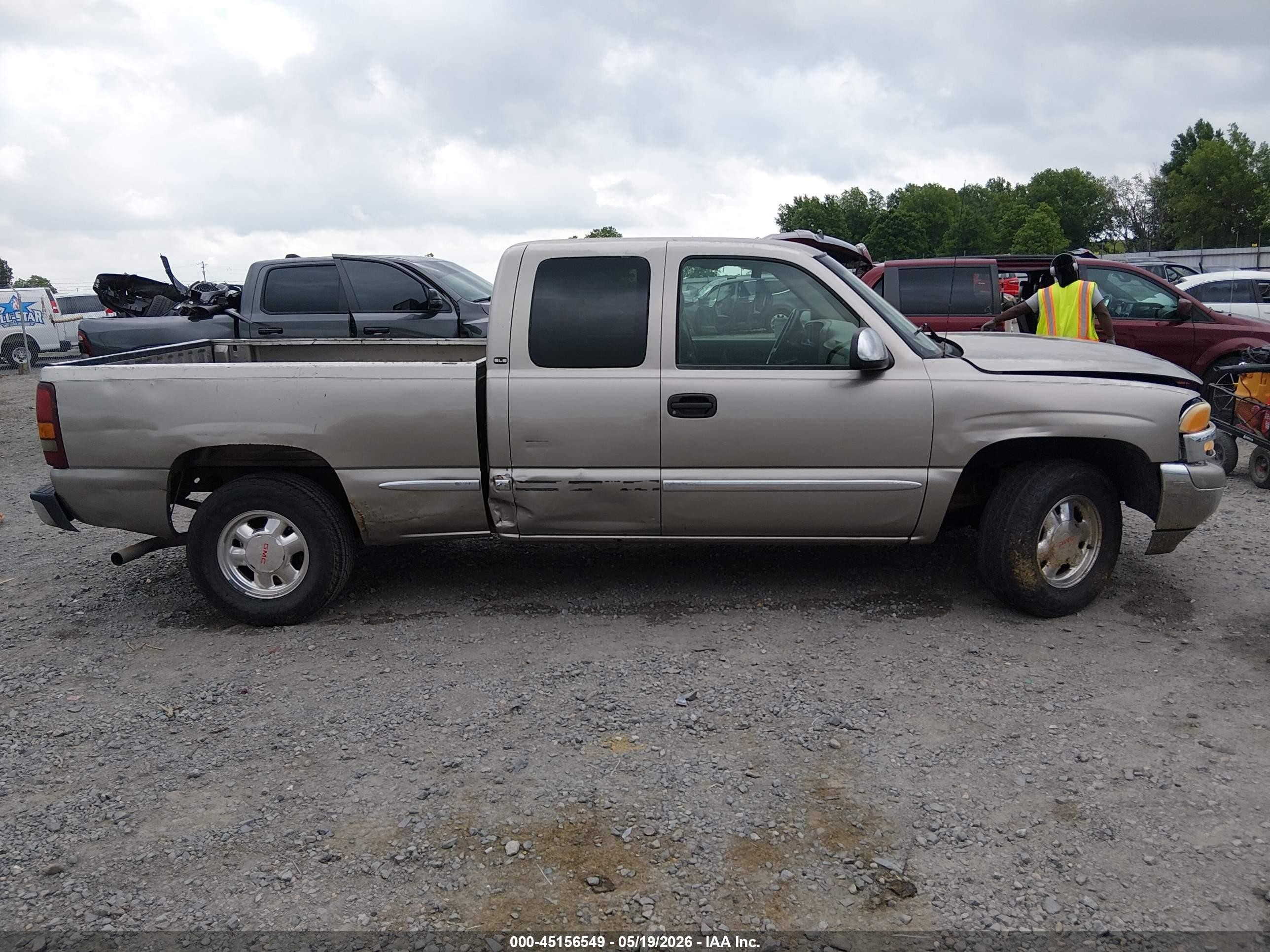 2000 Gmc Sierra 1500 Sle Tan vin: 1GTEC19TXYZ169644