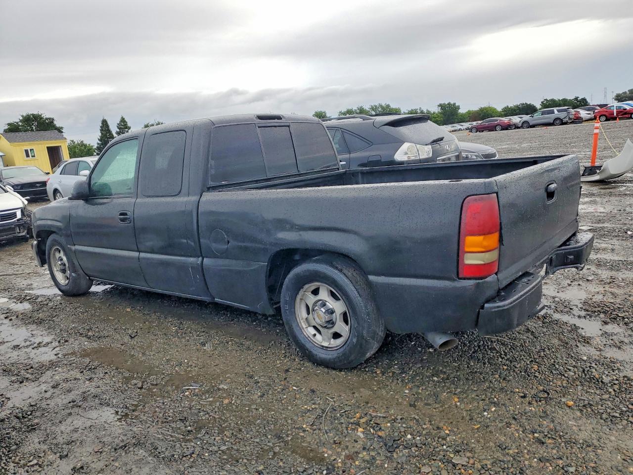 2001 Gmc New Sierra C1500 Black vin: 1GTEC19V21Z183870