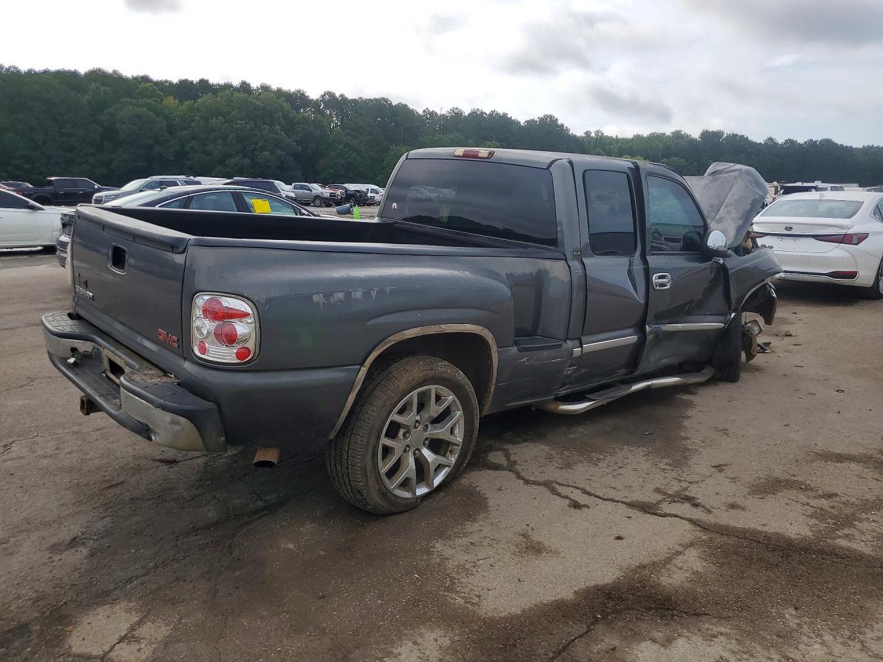 2001 Gmc New Sierra C1500 Gray vin: 1GTEC19V21Z304719