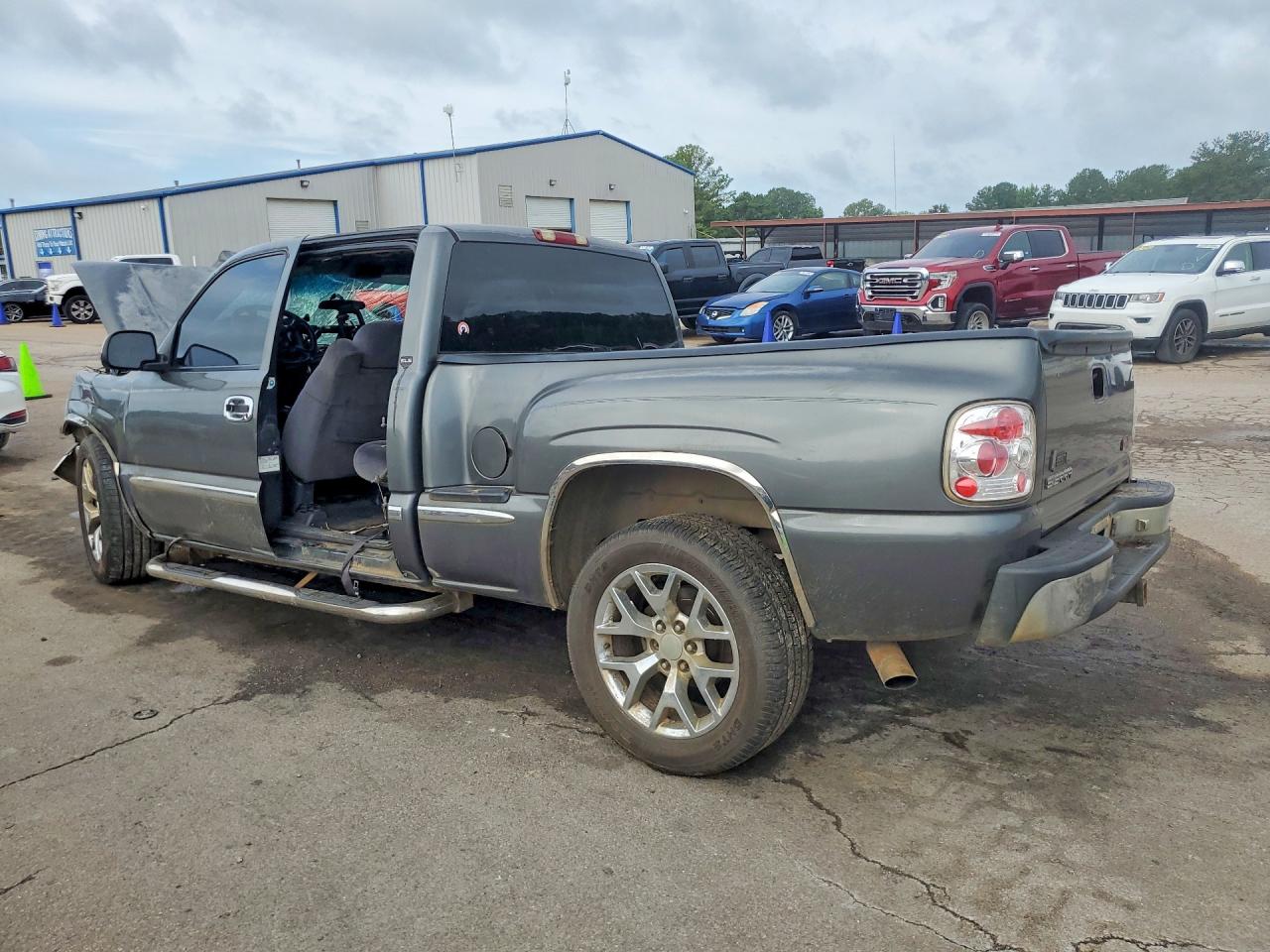 2001 Gmc New Sierra C1500 Gray vin: 1GTEC19V21Z304719