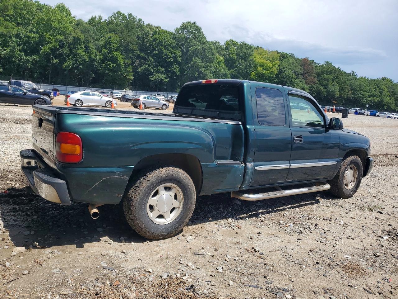 2003 Gmc New Sierra C1500 Зеленый vin: 1GTEC19V23Z314038