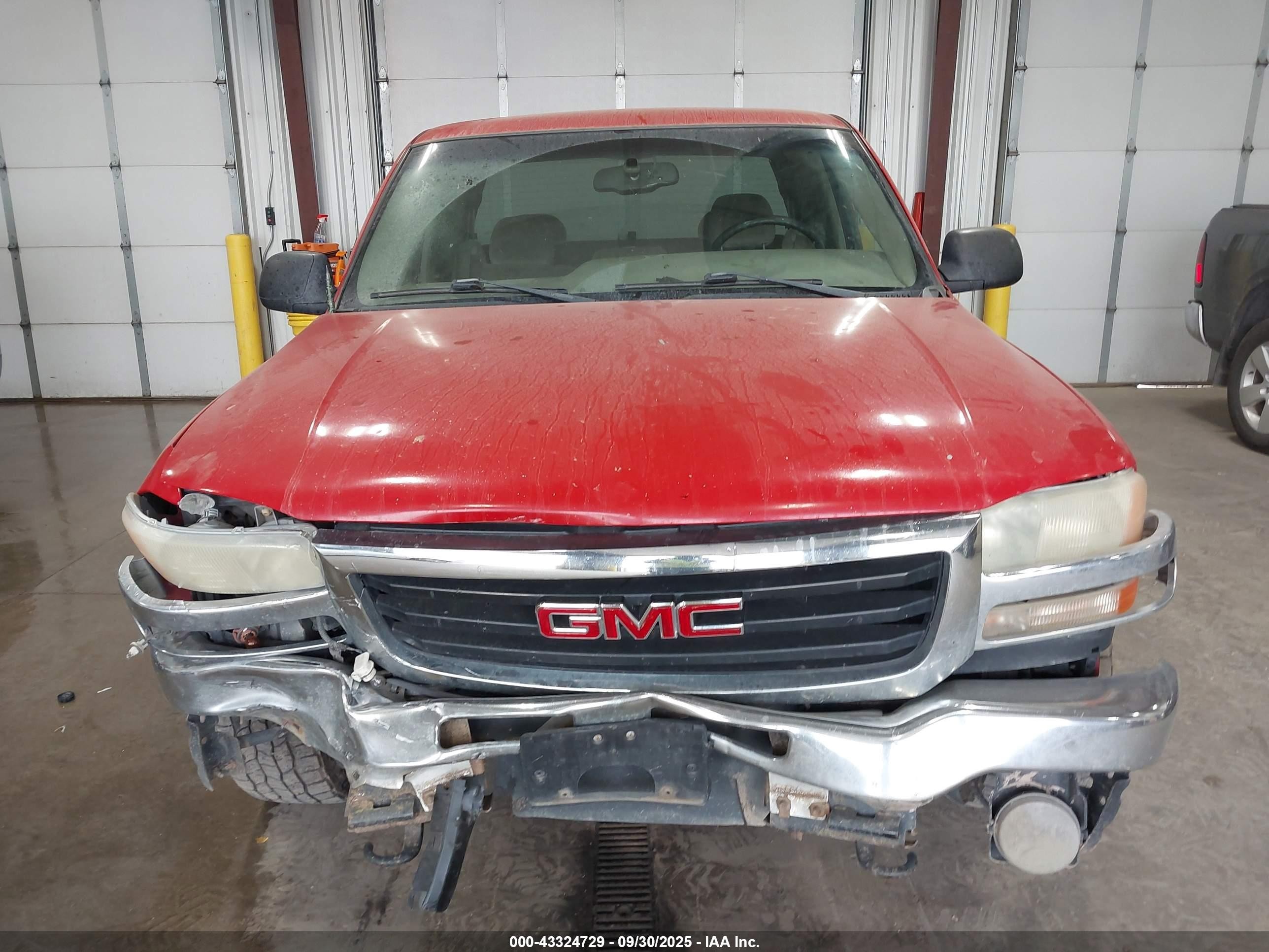 2004 Gmc Sierra 1500 Sle Red vin: 1GTEC19V44Z152124
