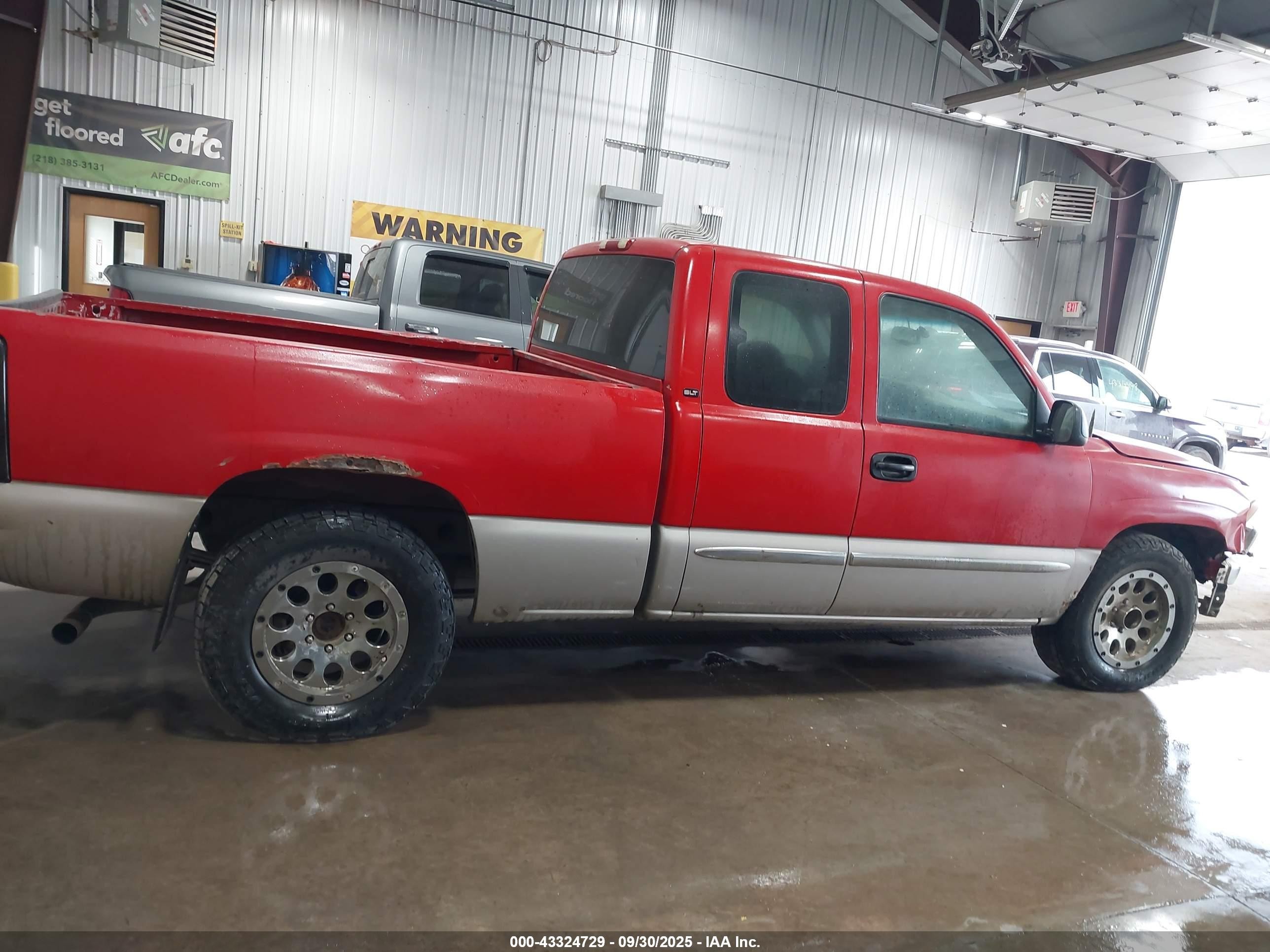 2004 Gmc Sierra 1500 Sle Red vin: 1GTEC19V44Z152124