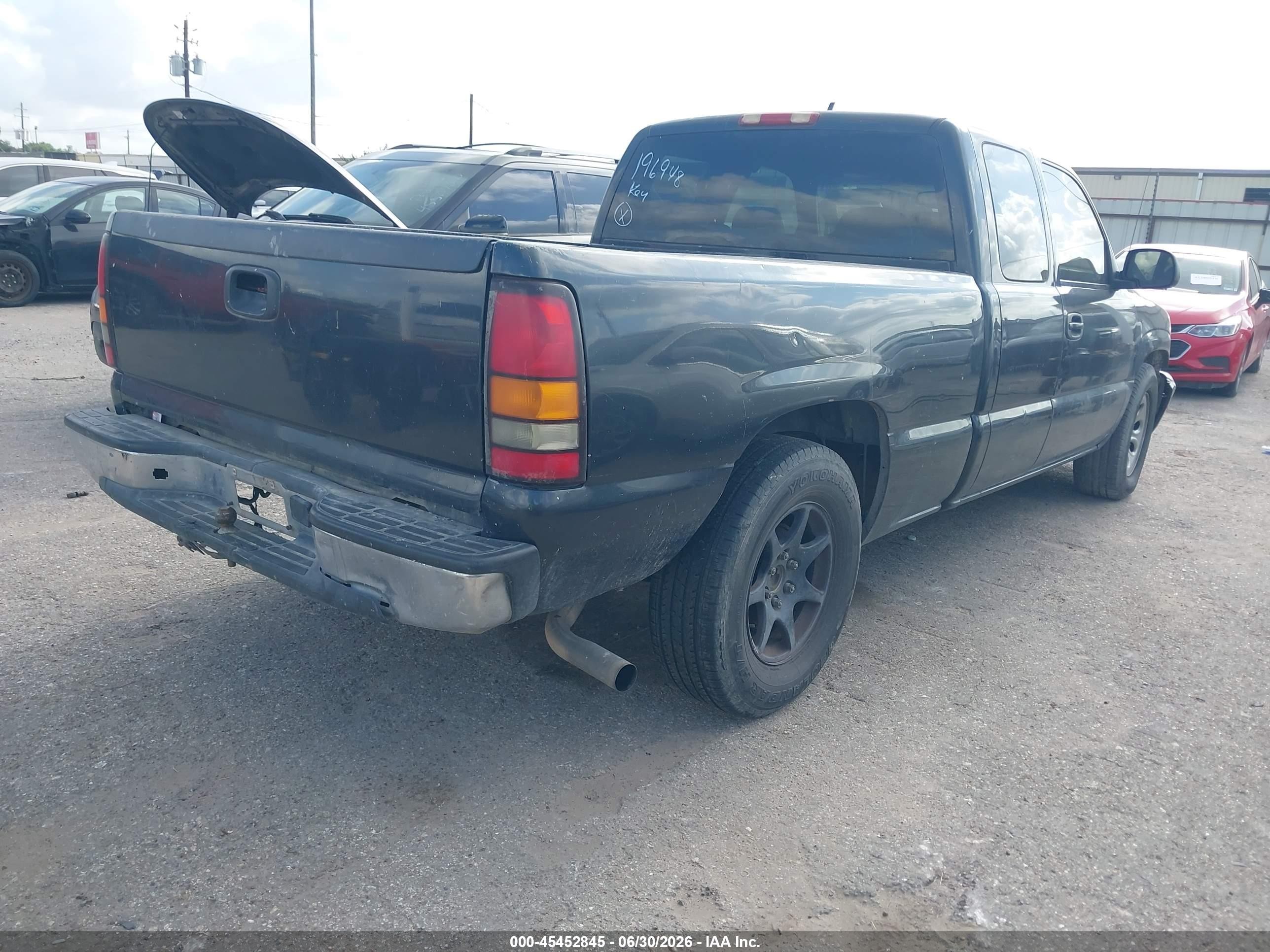 2005 Gmc Sierra 1500 Sle Gray vin: 1GTEC19V45Z196948
