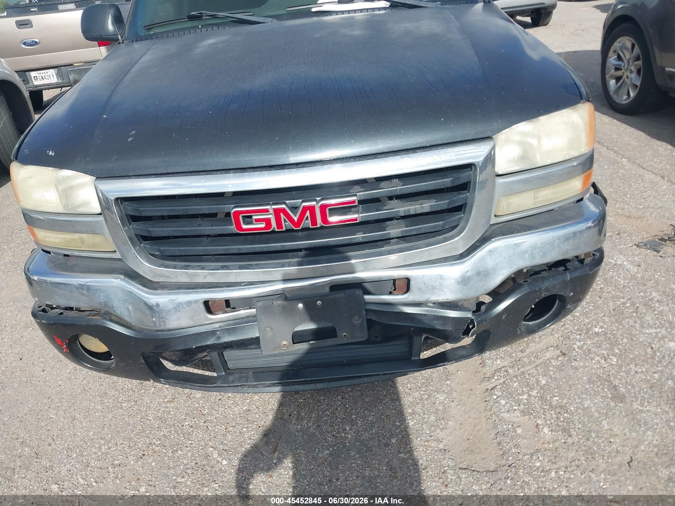 2005 Gmc Sierra 1500 Sle Gray vin: 1GTEC19V45Z196948