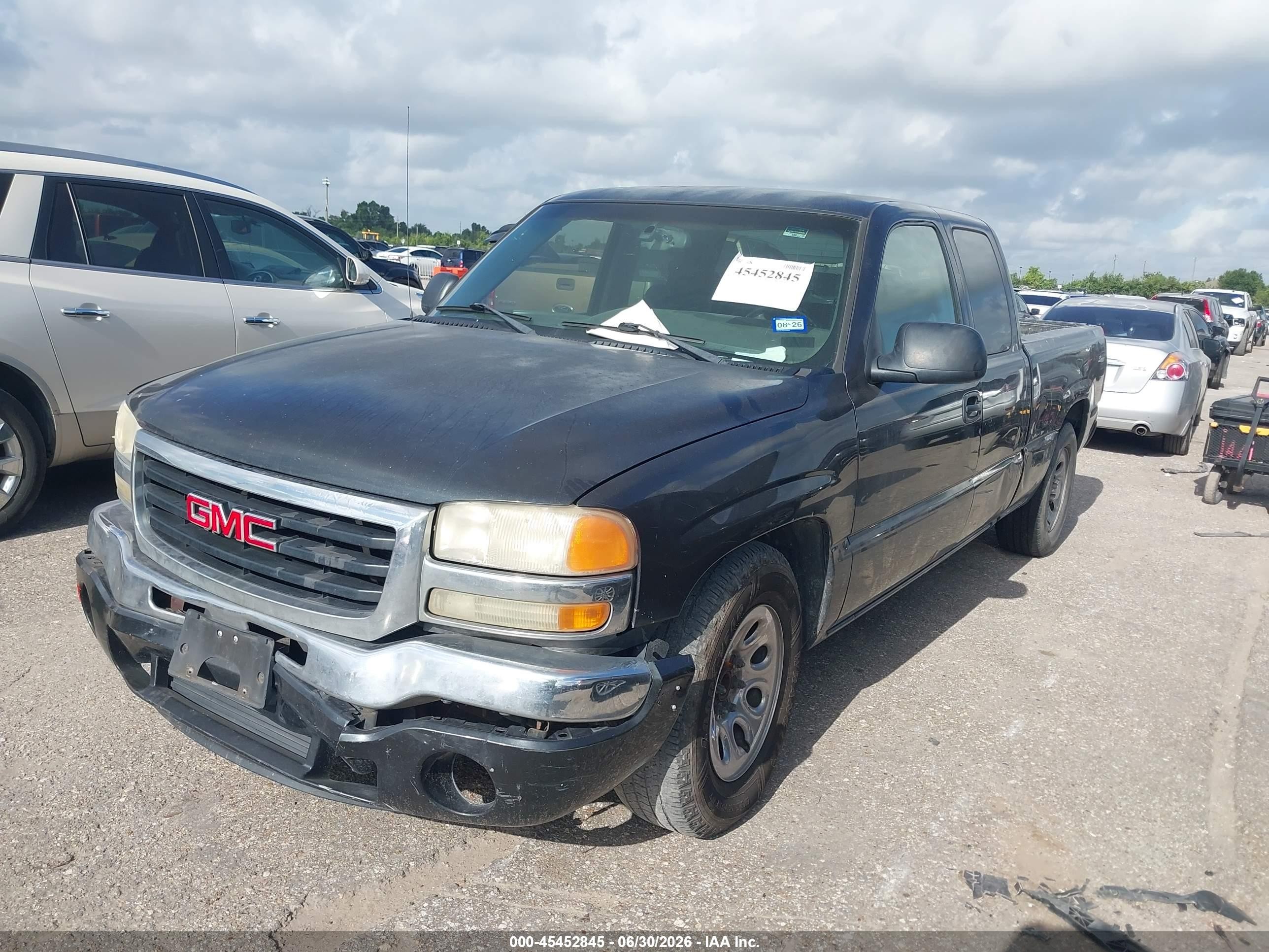 2005 Gmc Sierra 1500 Sle Gray vin: 1GTEC19V45Z196948