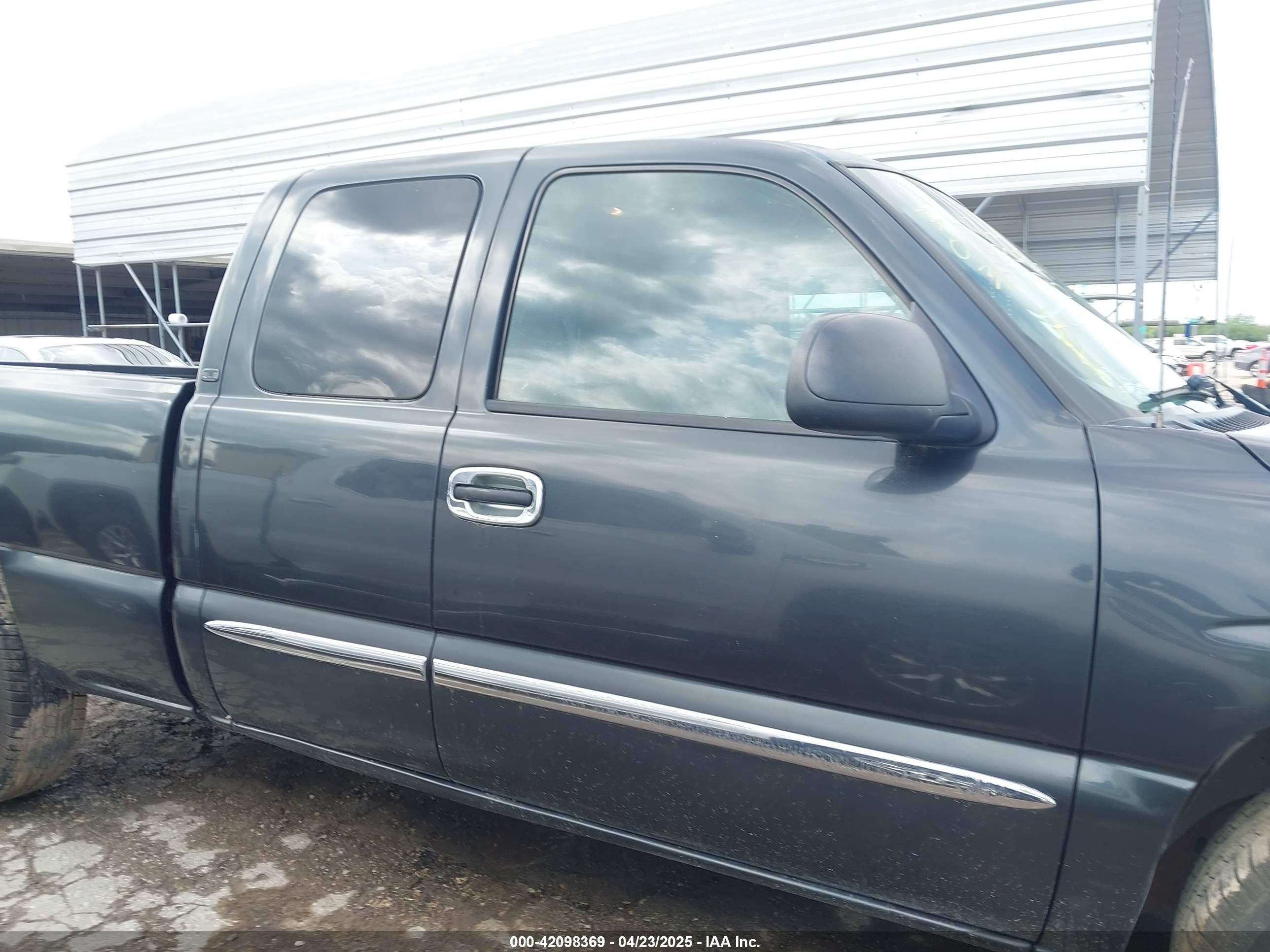 2004 Gmc Sierra 1500 Sle Gray vin: 1GTEC19V54Z353370