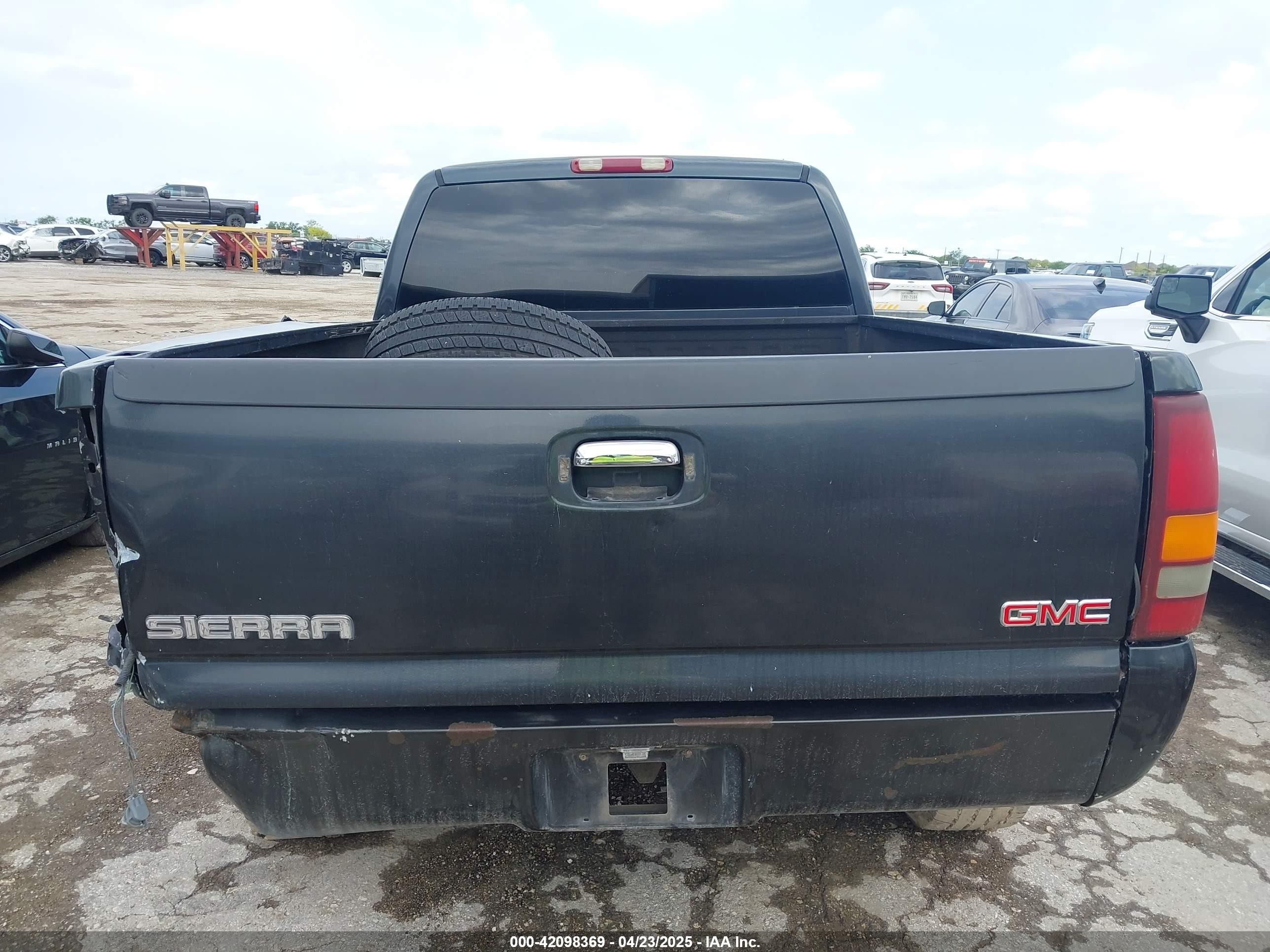 2004 Gmc Sierra 1500 Sle Gray vin: 1GTEC19V54Z353370