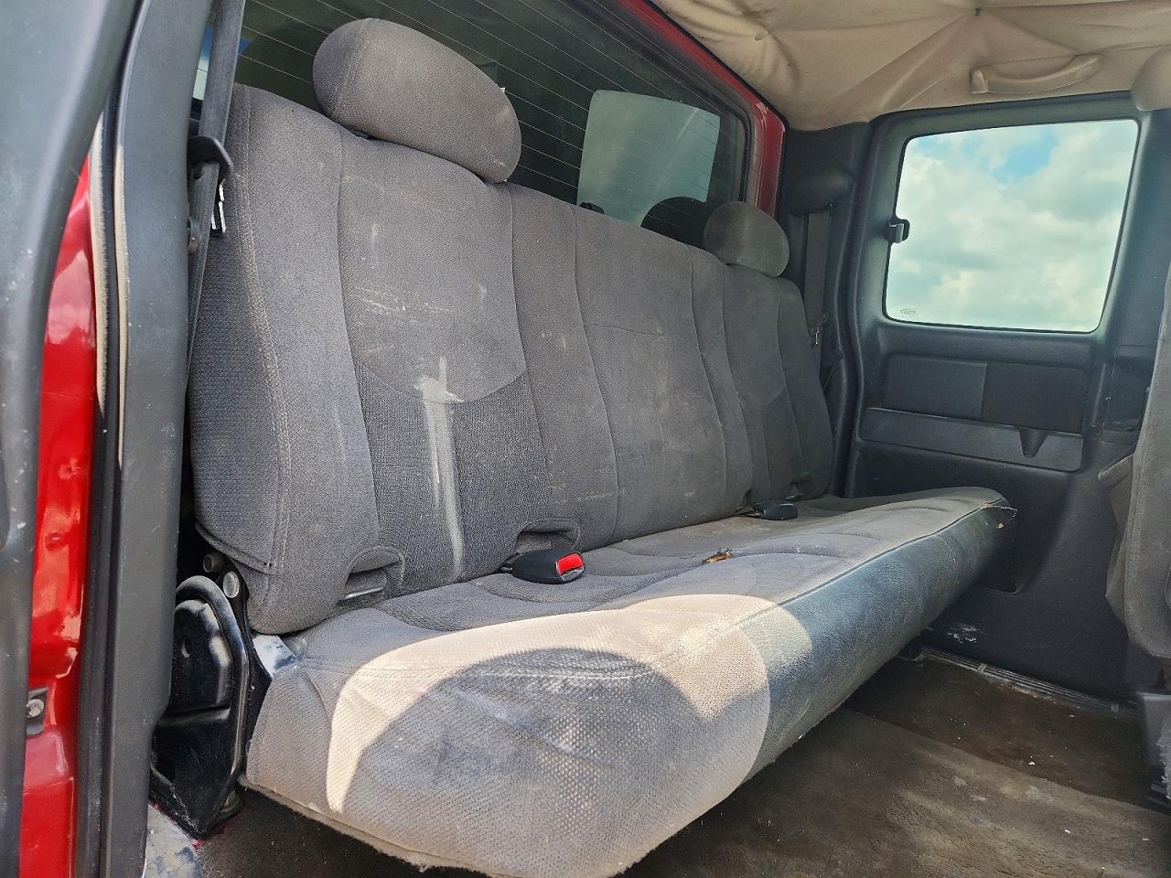 2005 Gmc New Sierra C1500 Red vin: 1GTEC19V55Z194612