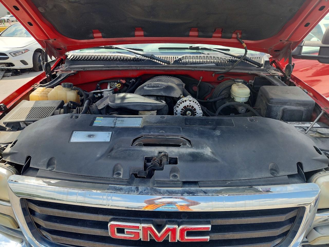 2005 Gmc New Sierra C1500 Red vin: 1GTEC19V55Z194612