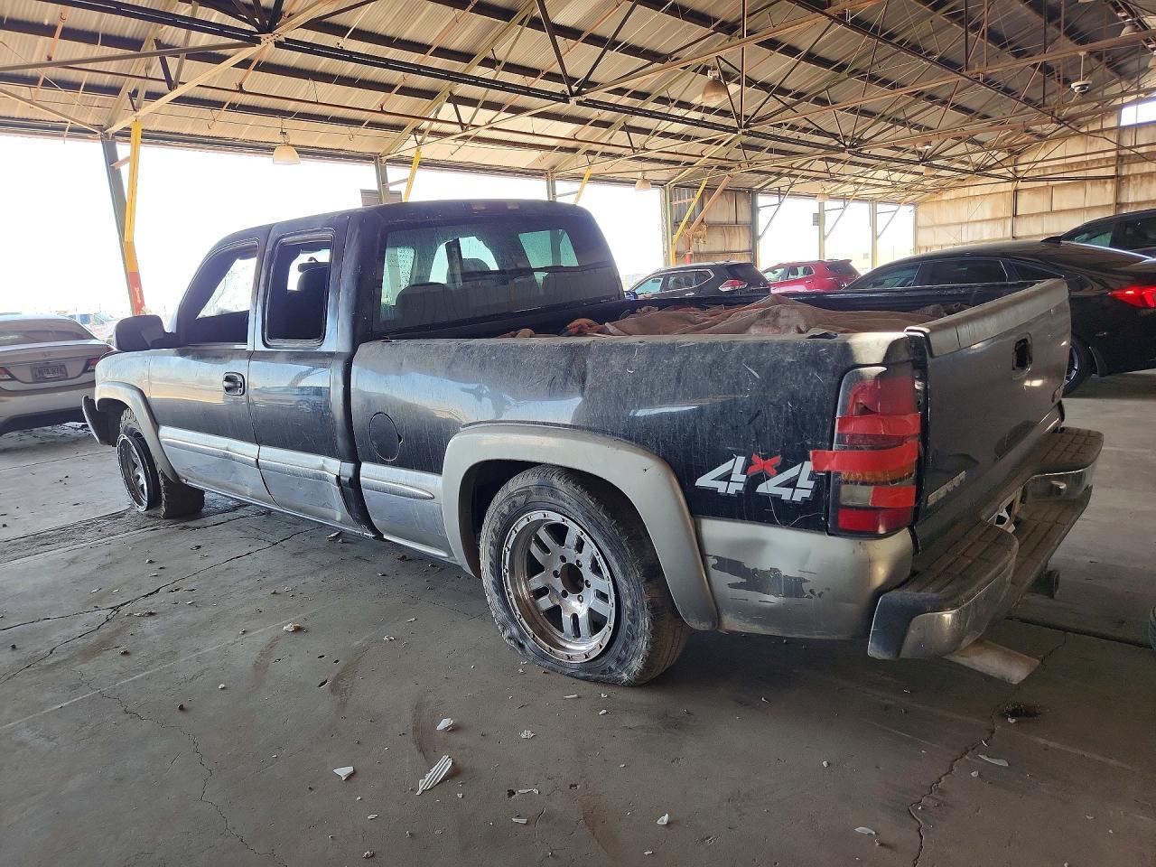 2001 Gmc New Sierra C1500 Черный vin: 1GTEC19V71Z292762