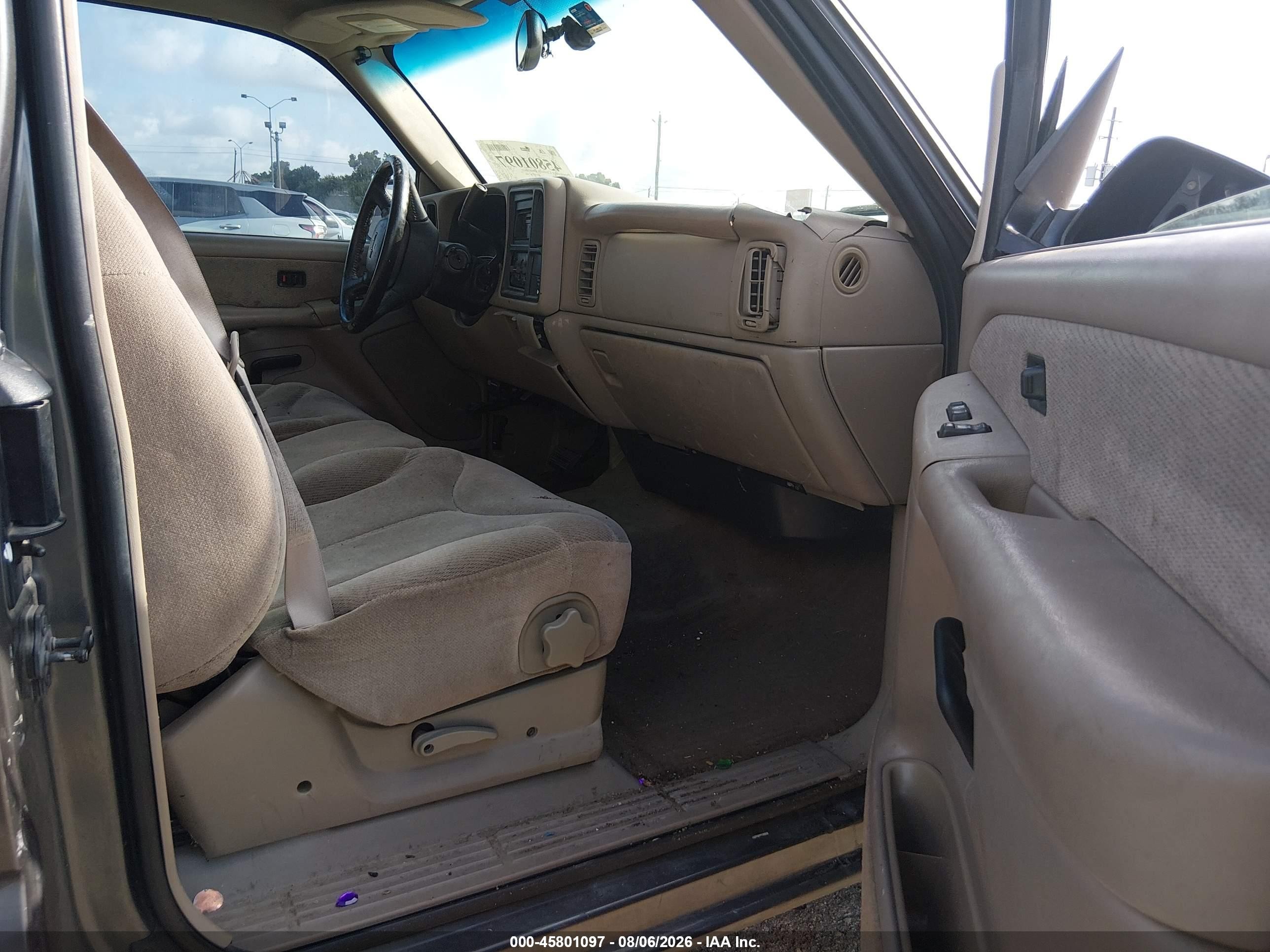 2001 Gmc Sierra 1500 Sle Gray vin: 1GTEC19V91Z168993