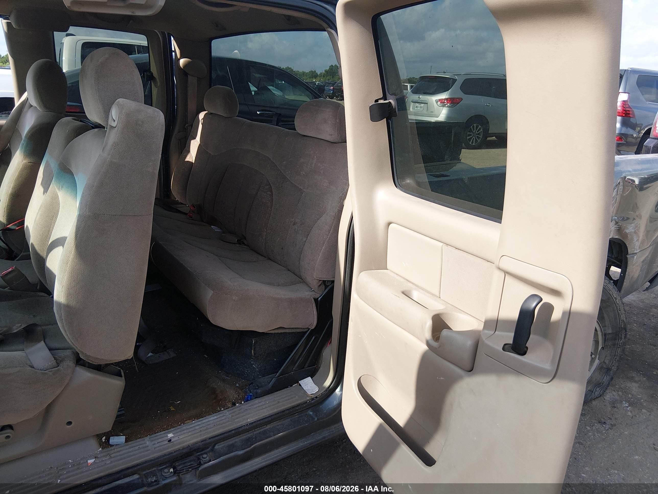 2001 Gmc Sierra 1500 Sle Gray vin: 1GTEC19V91Z168993