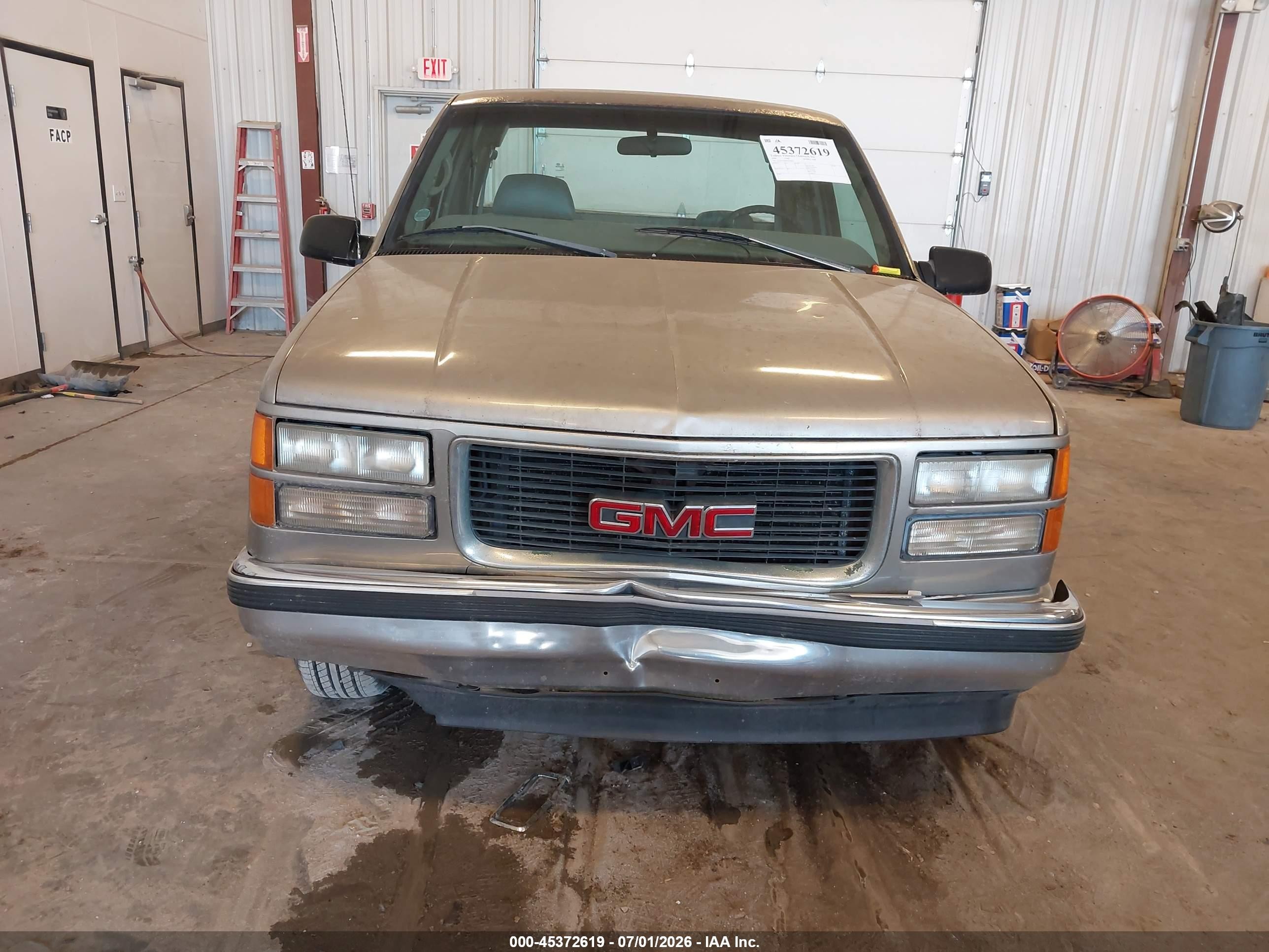1998 Gmc Sierra 1500 Sl Wideside Gold vin: 1GTEC19W0WE558663