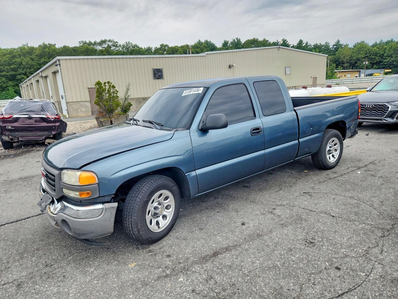 2006 Gmc New Sierra C1500 Blue vin: 1GTEC19X16Z298209
