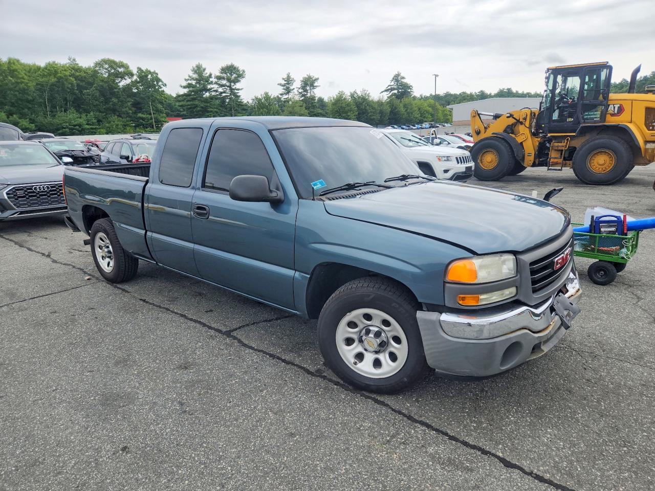 2006 Gmc New Sierra C1500 Blue vin: 1GTEC19X16Z298209