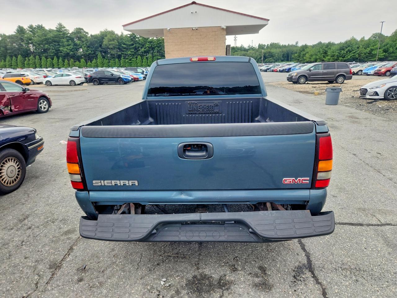 2006 Gmc New Sierra C1500 Blue vin: 1GTEC19X16Z298209
