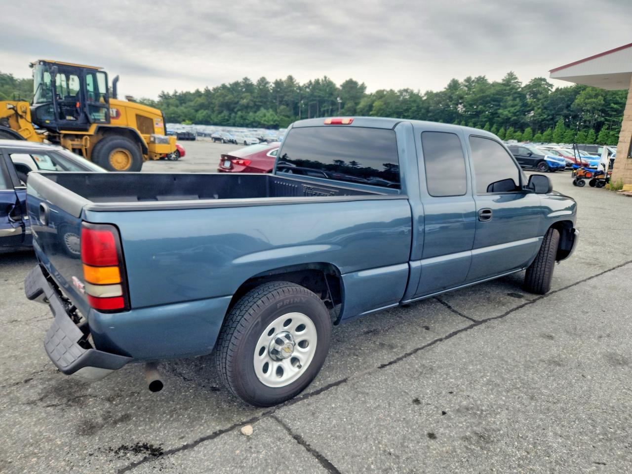 2006 Gmc New Sierra C1500 Blue vin: 1GTEC19X16Z298209