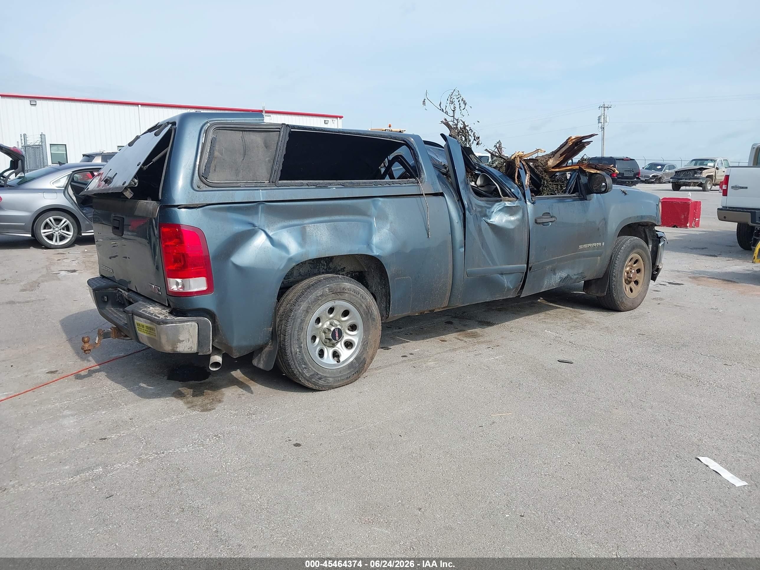 2009 Gmc Sierra 1500 Work Truck Blue vin: 1GTEC19X19Z276702
