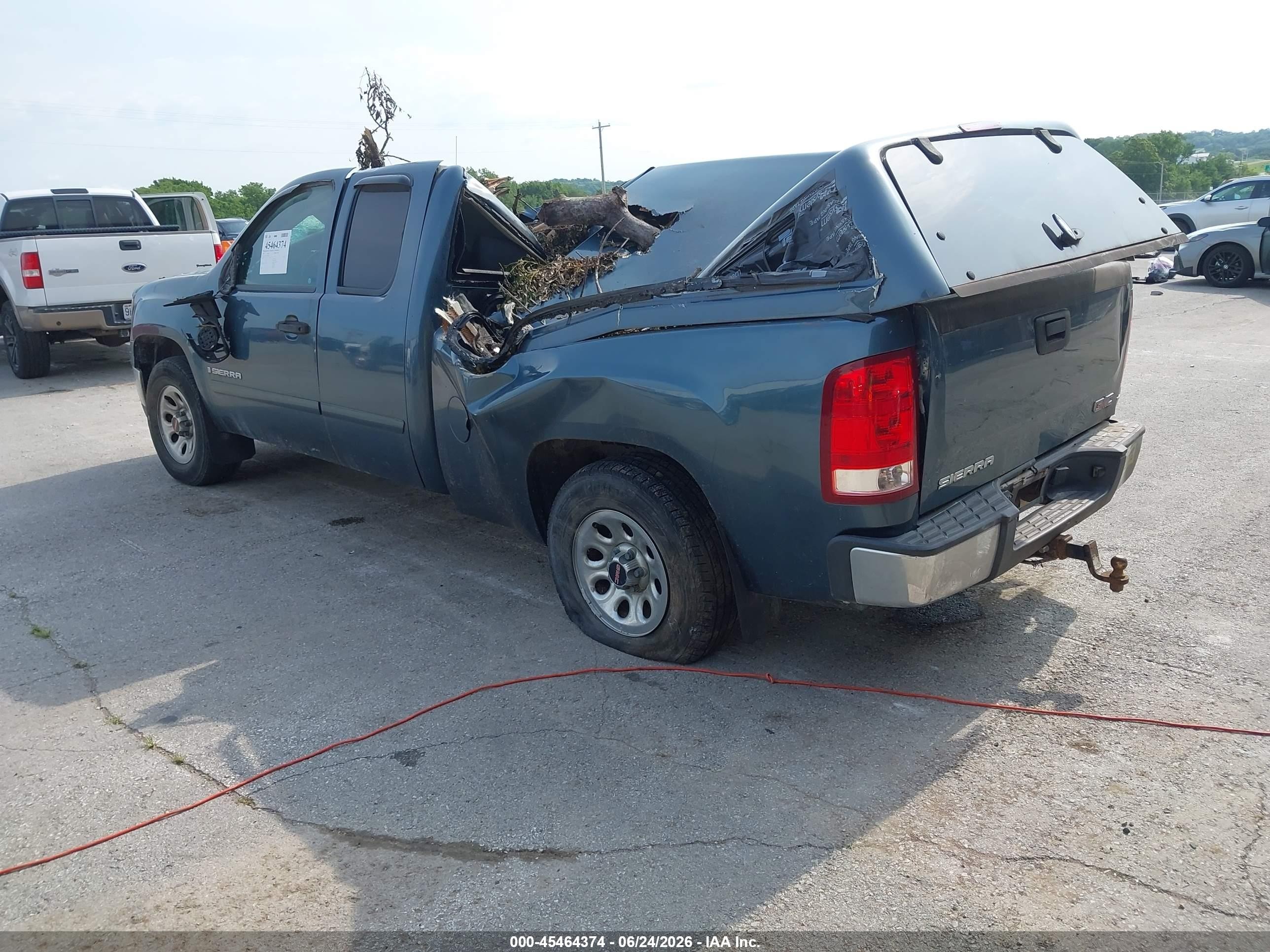 2009 Gmc Sierra 1500 Work Truck Blue vin: 1GTEC19X19Z276702