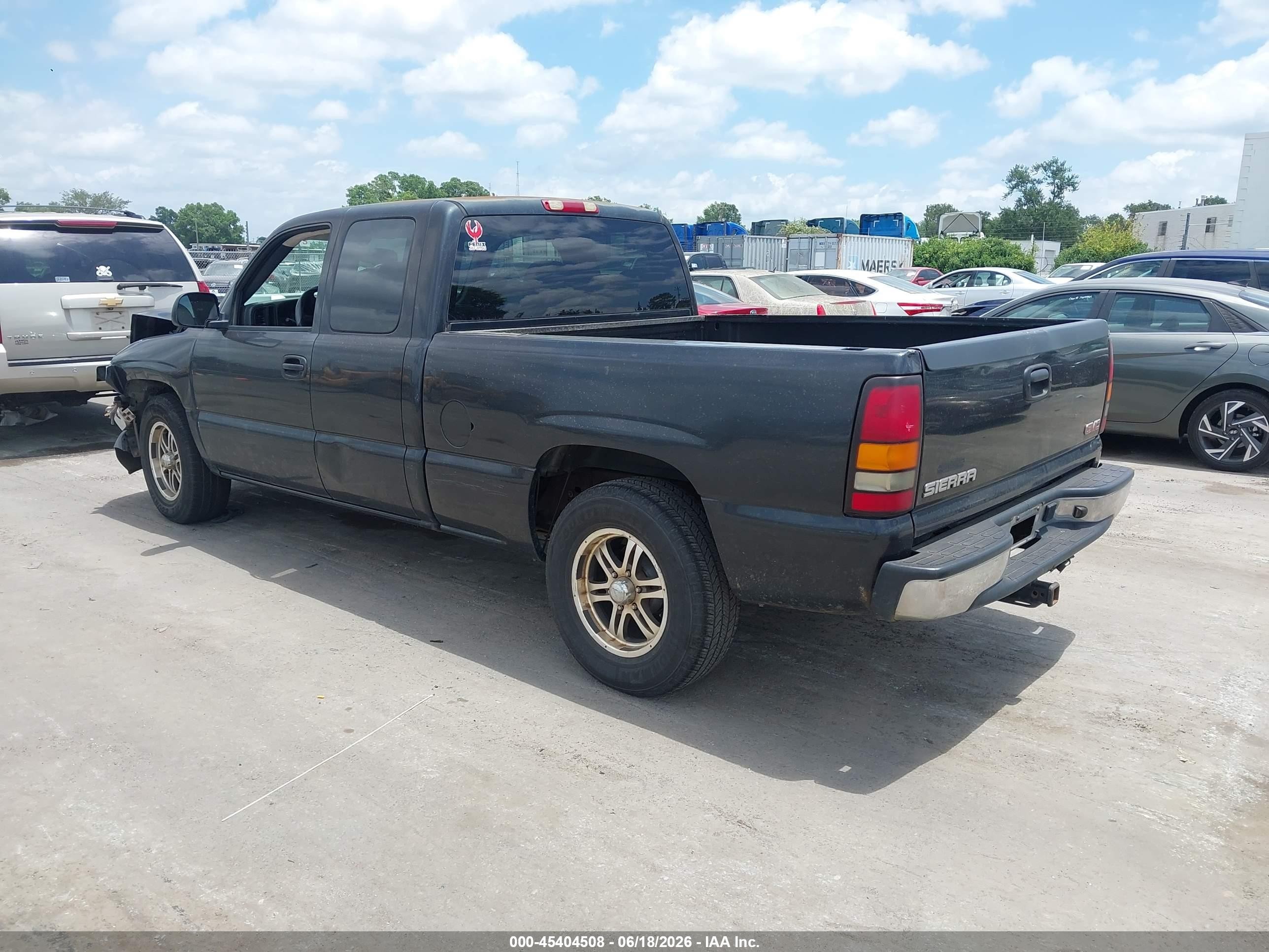 2004 Gmc Sierra 1500 Gray vin: 1GTEC19X24Z289838
