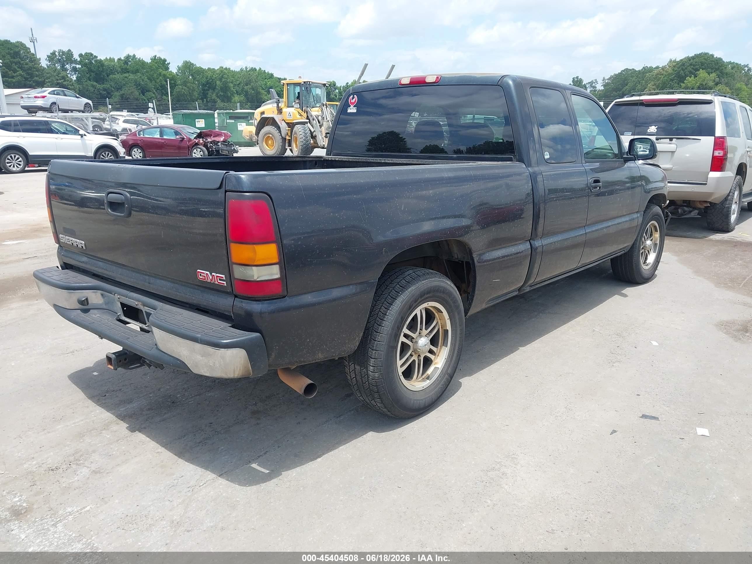 2004 Gmc Sierra 1500 Gray vin: 1GTEC19X24Z289838