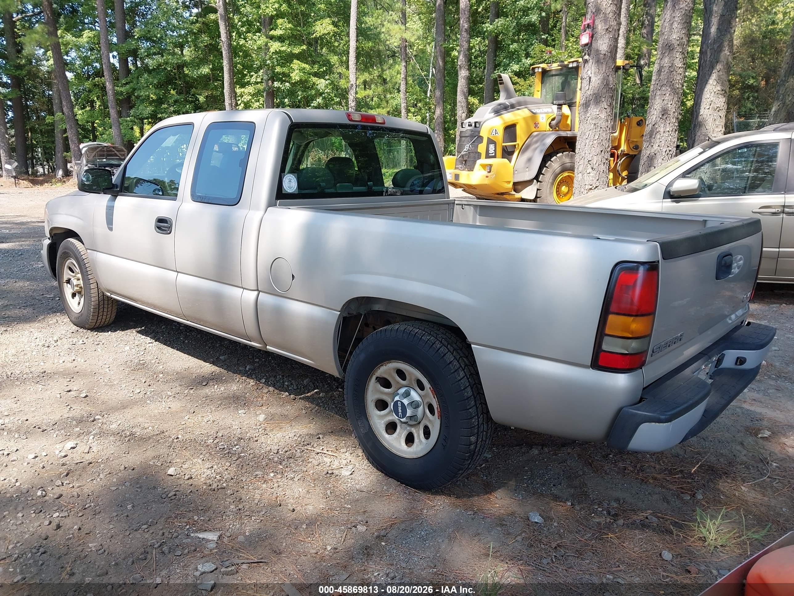 2007 Gmc Sierra 1500 Classic Work Truck Tan vin: 1GTEC19X37Z124269