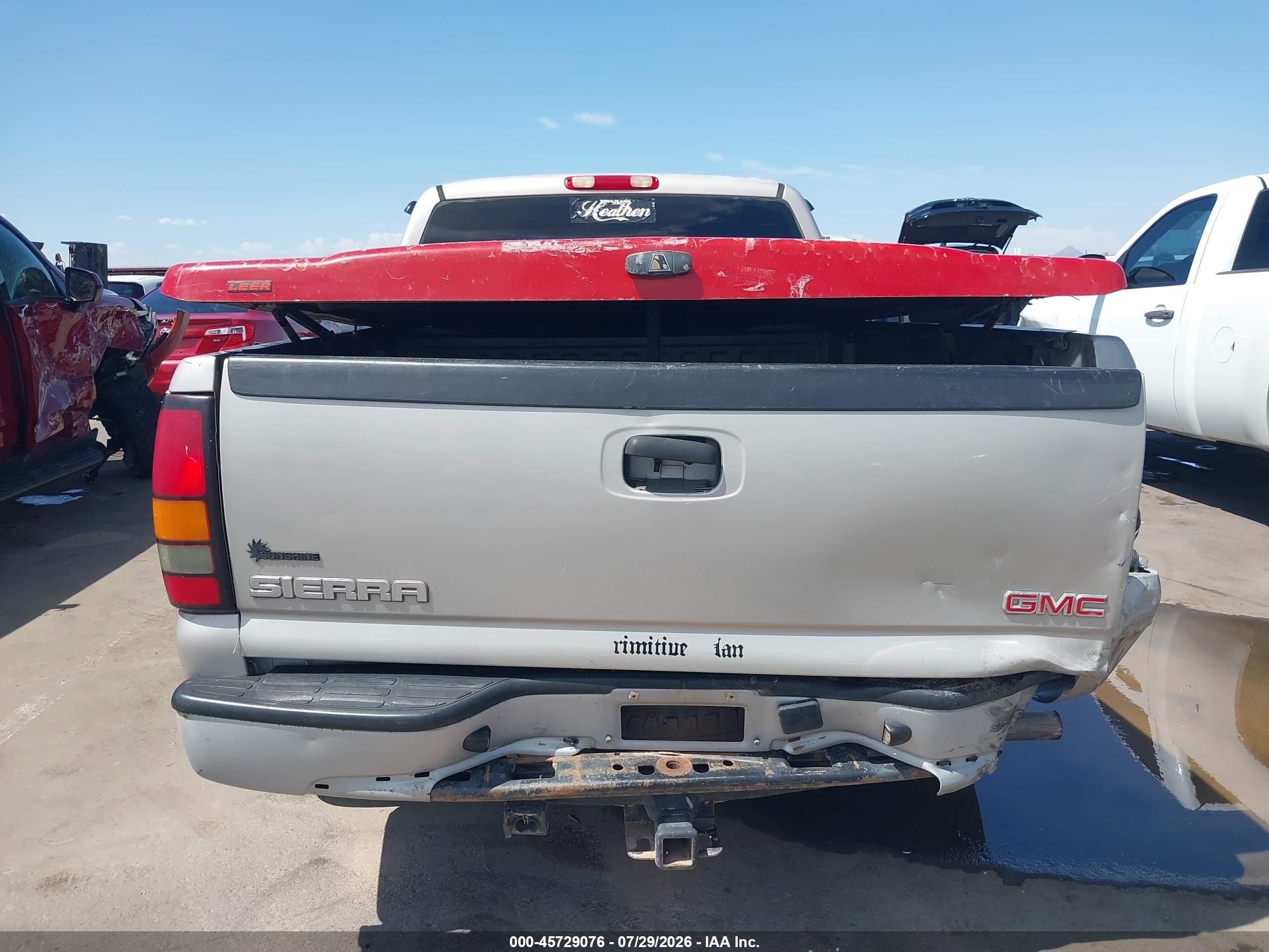 2005 Gmc Sierra 1500 Work Truck Gray vin: 1GTEC19X45Z165572