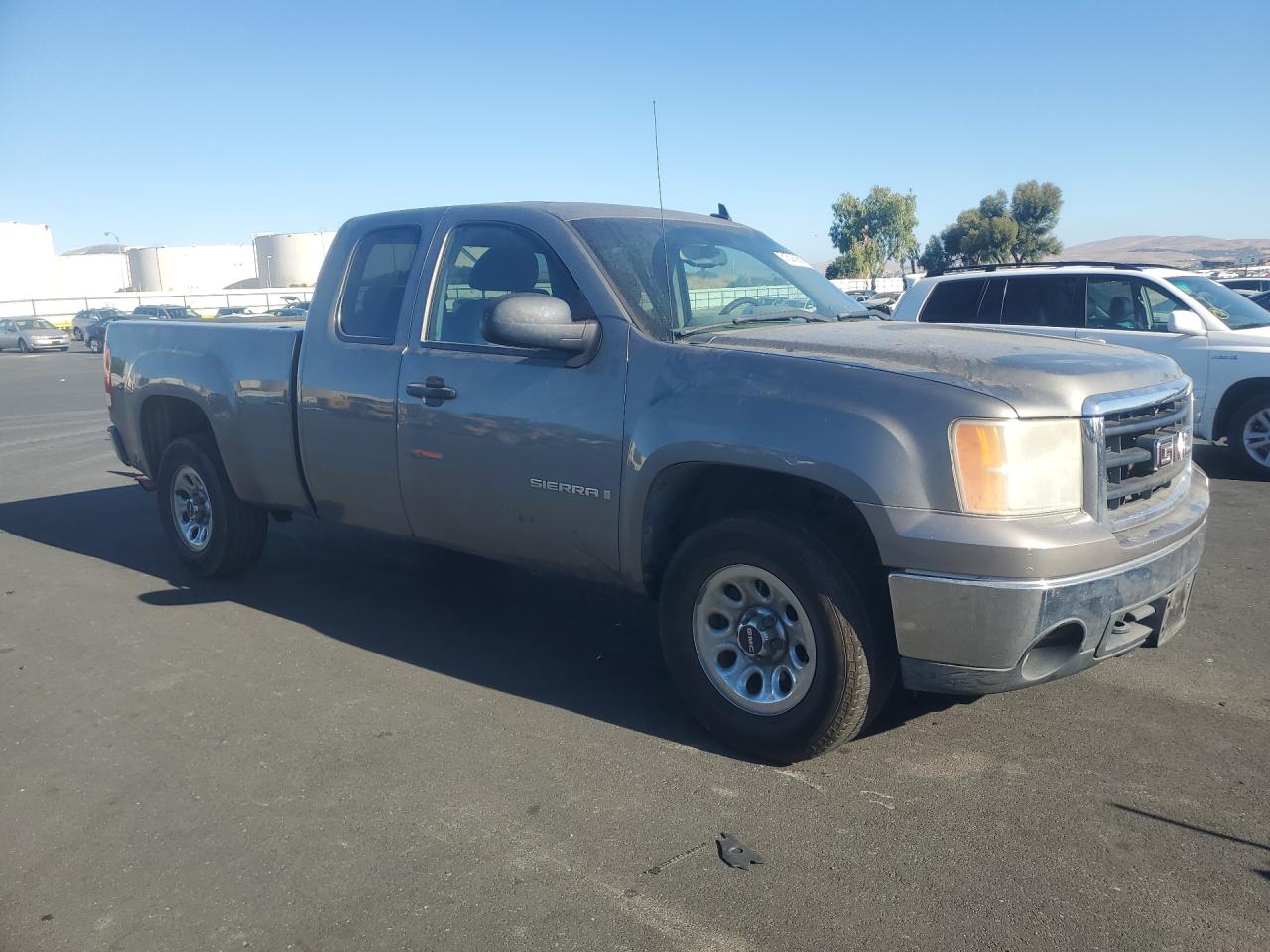 2008 Gmc Sierra C1500 Gray vin: 1GTEC19X78Z227194