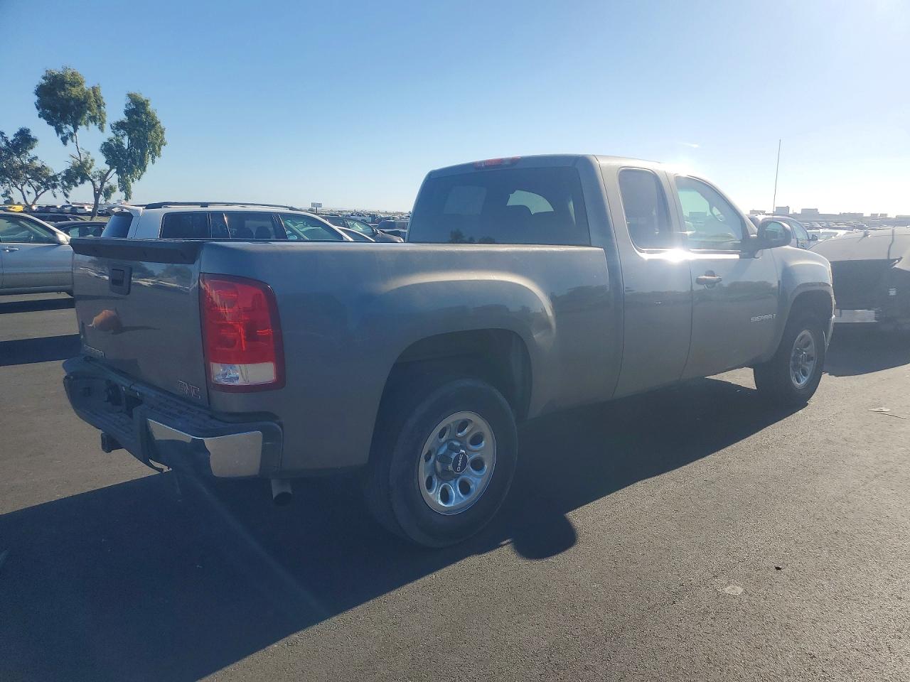 2008 Gmc Sierra C1500 Gray vin: 1GTEC19X78Z227194